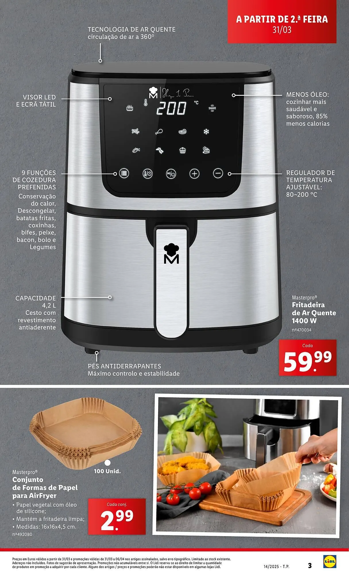 Folheto Folheto Lidl de 31 de março até 6 de abril 2025 - Pagina 3