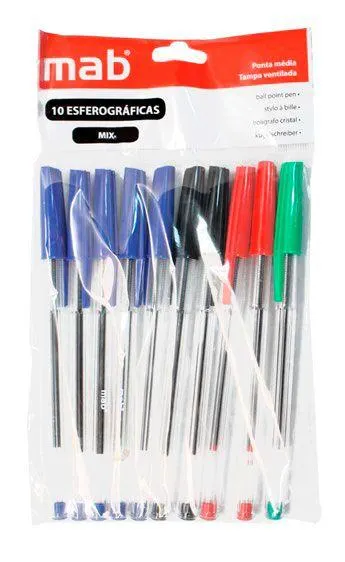 Esf. Mab Cristal Cores Sort Blt C/10