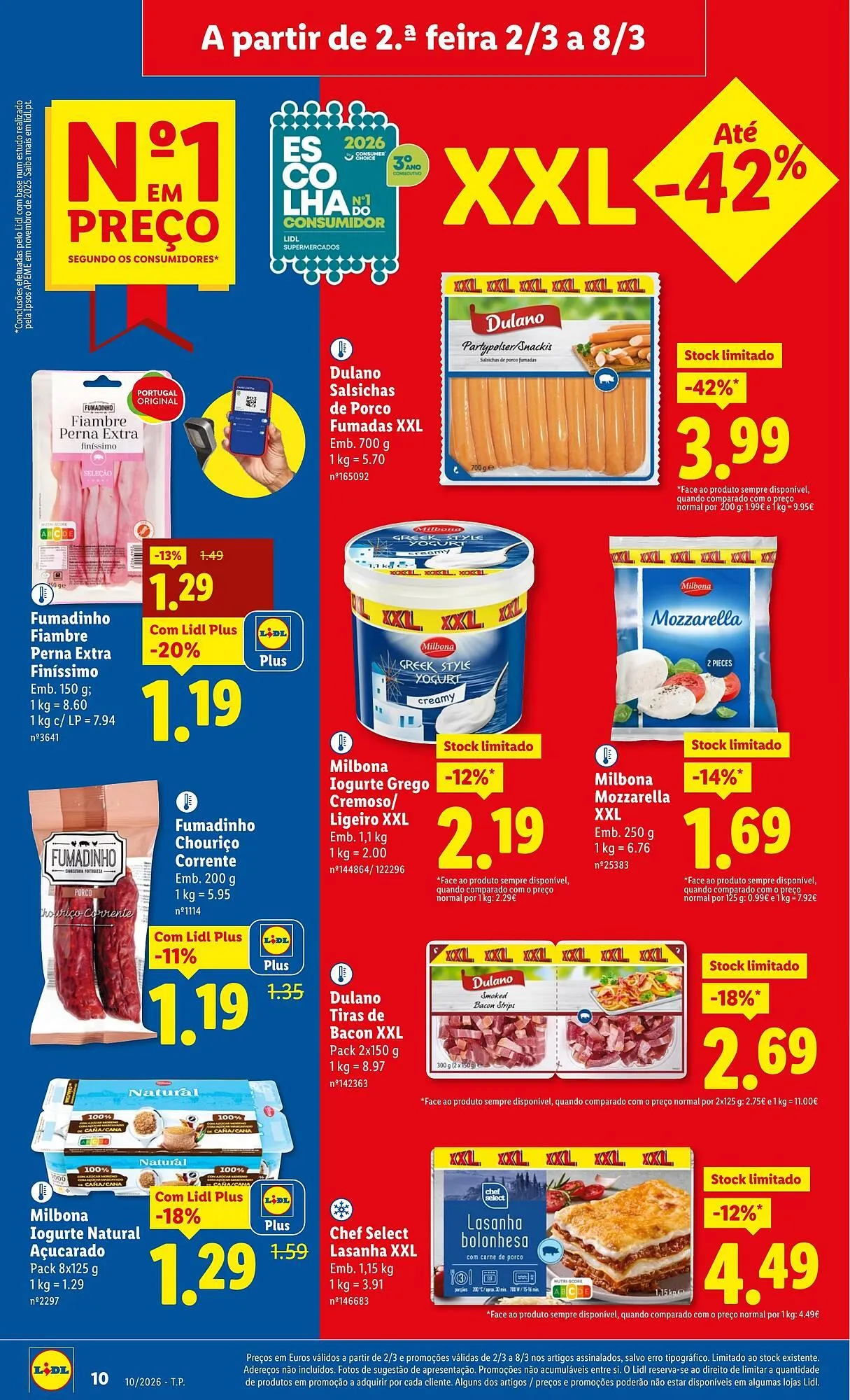 Folheto Folheto Lidl de 2 de março até 8 de março 2026 - Pagina 10