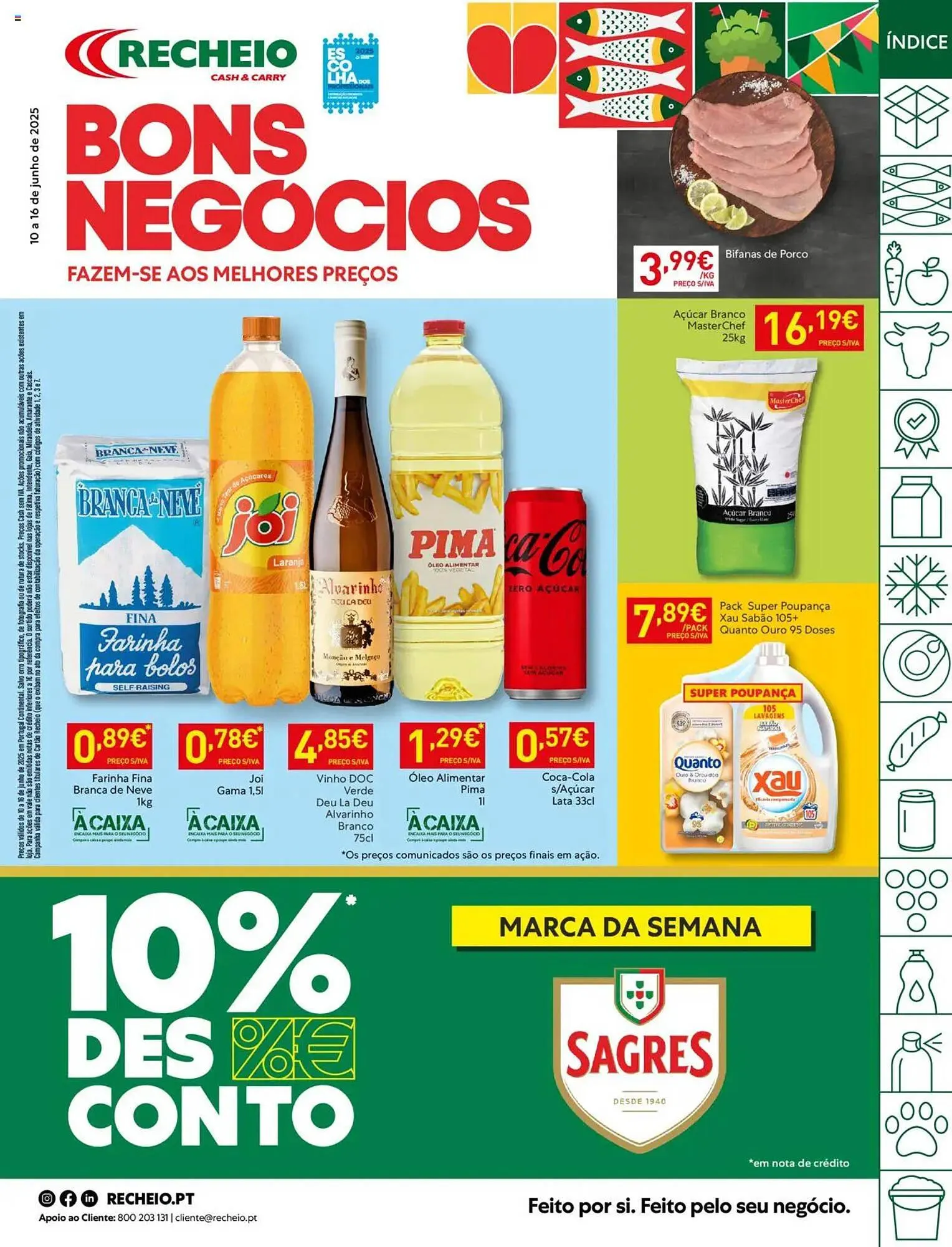 Folheto Folheto Recheio de 10 de junho até 17 de junho 2025 - Pagina 1