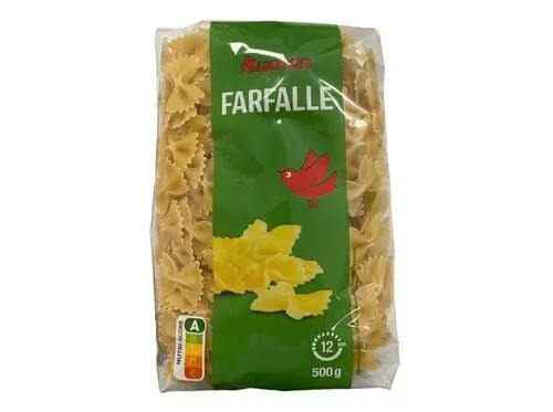 laços (farfalle) auchan 500g