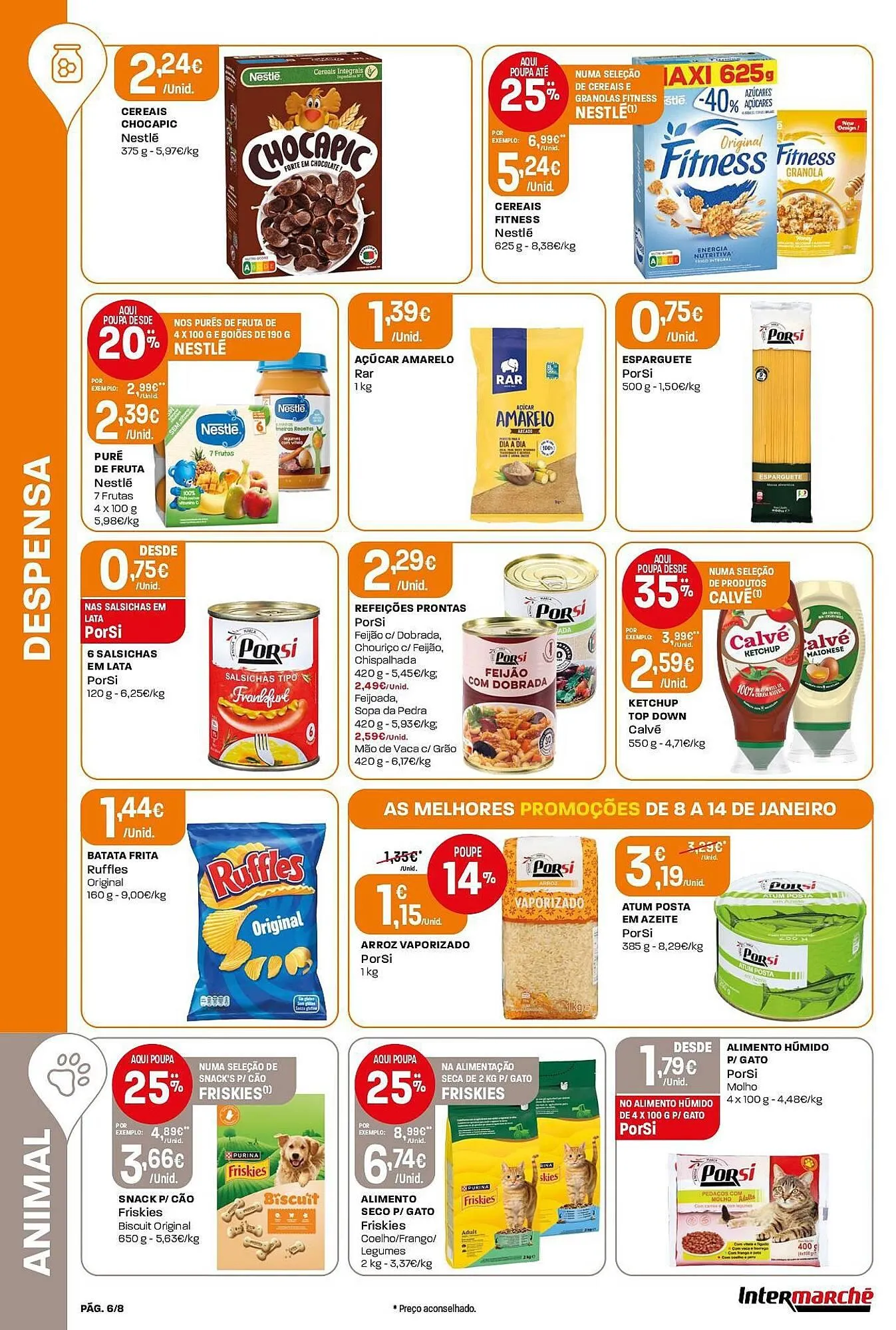 Folheto Folheto Intermarché de 8 de janeiro até 14 de janeiro 2026 - Pagina 6