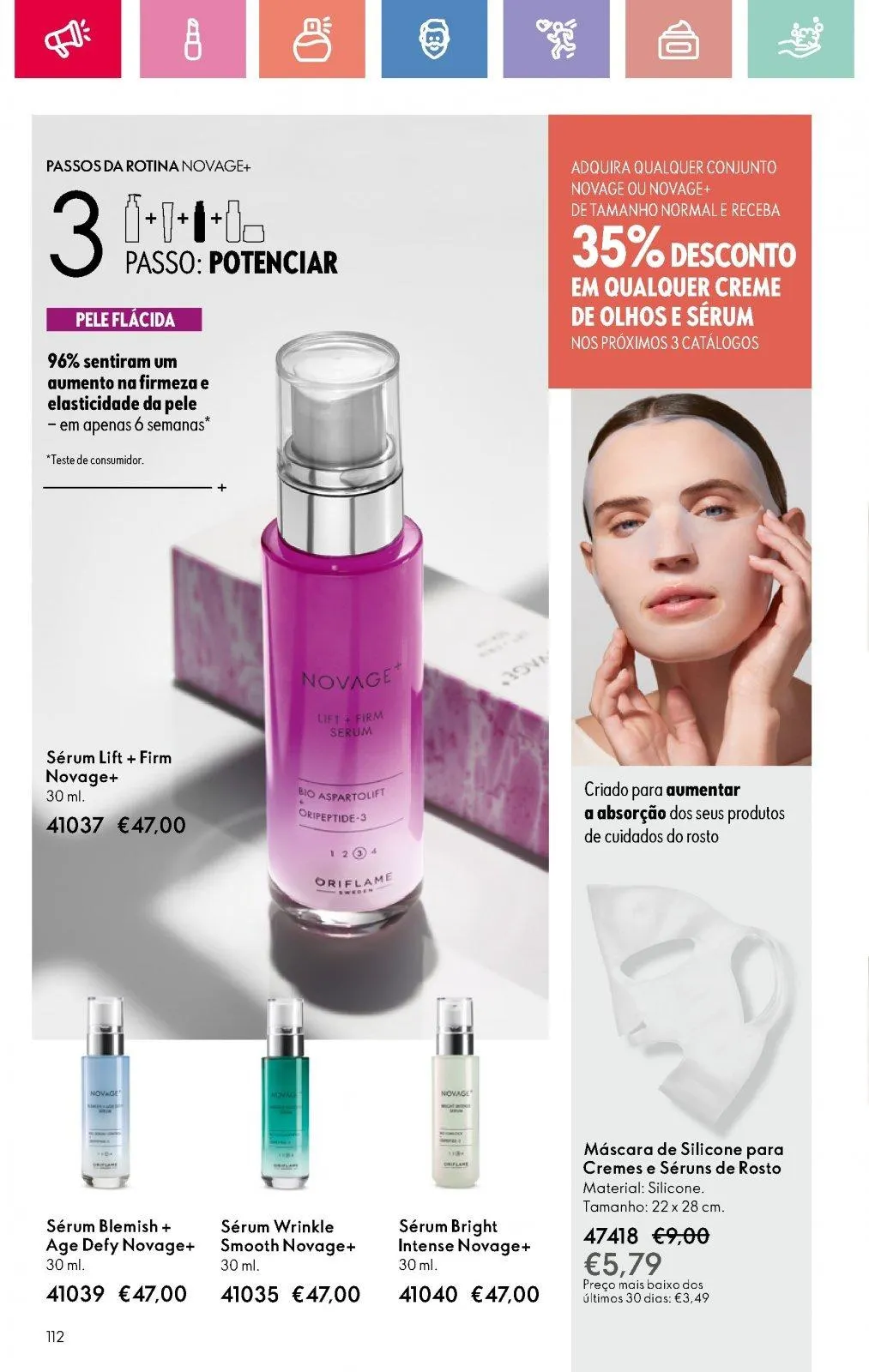 Folheto Folheto de Oriflame até 05.07.2025 de 18 de junho até 5 de julho 2025 - Pagina 112