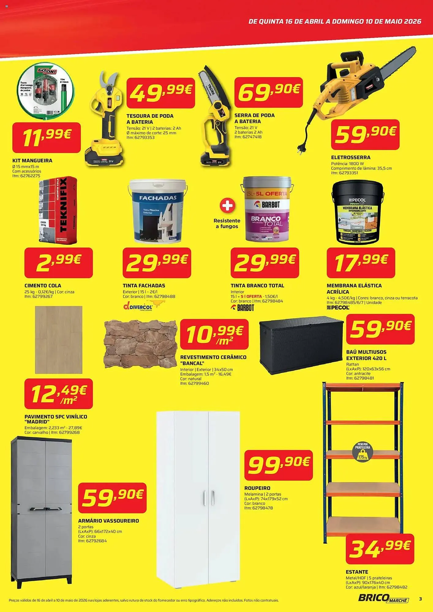 Folheto Folheto Bricomarché de 16 de abril até 11 de maio 2026 - Pagina 3