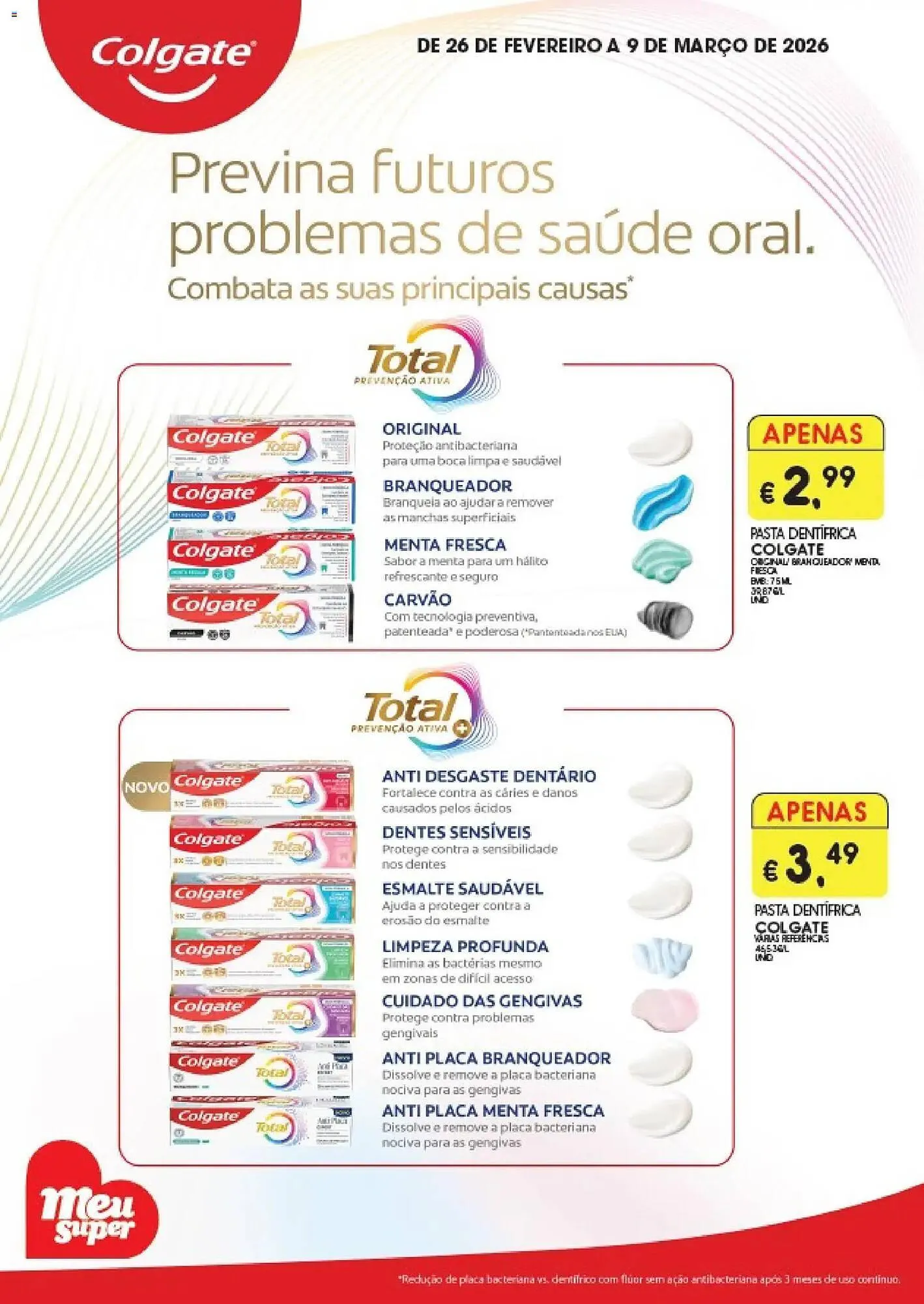 Folheto Folheto Meu Super de 26 de fevereiro até 10 de março 2026 - Pagina 1