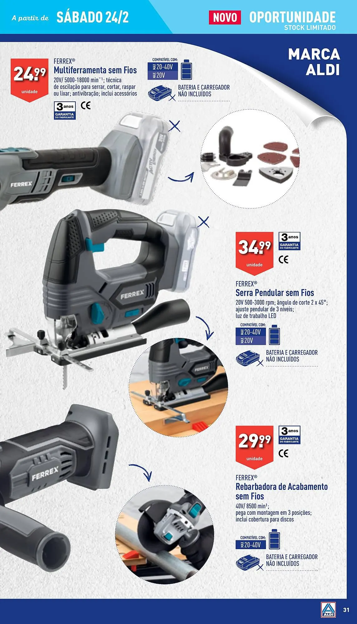 Folheto Folheto ALDI de 21 de fevereiro até 27 de fevereiro 2024 - Pagina 31