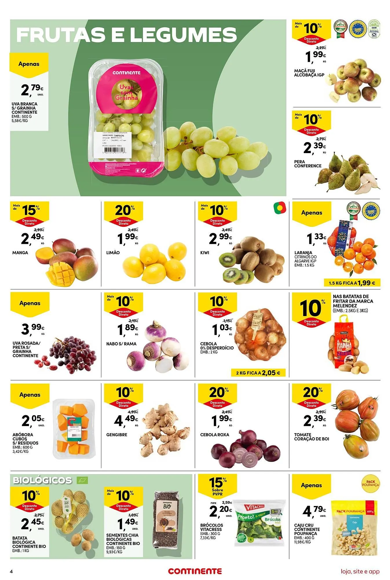 Folheto Folheto Continente Bom dia de 10 de março até 16 de março 2026 - Pagina 4