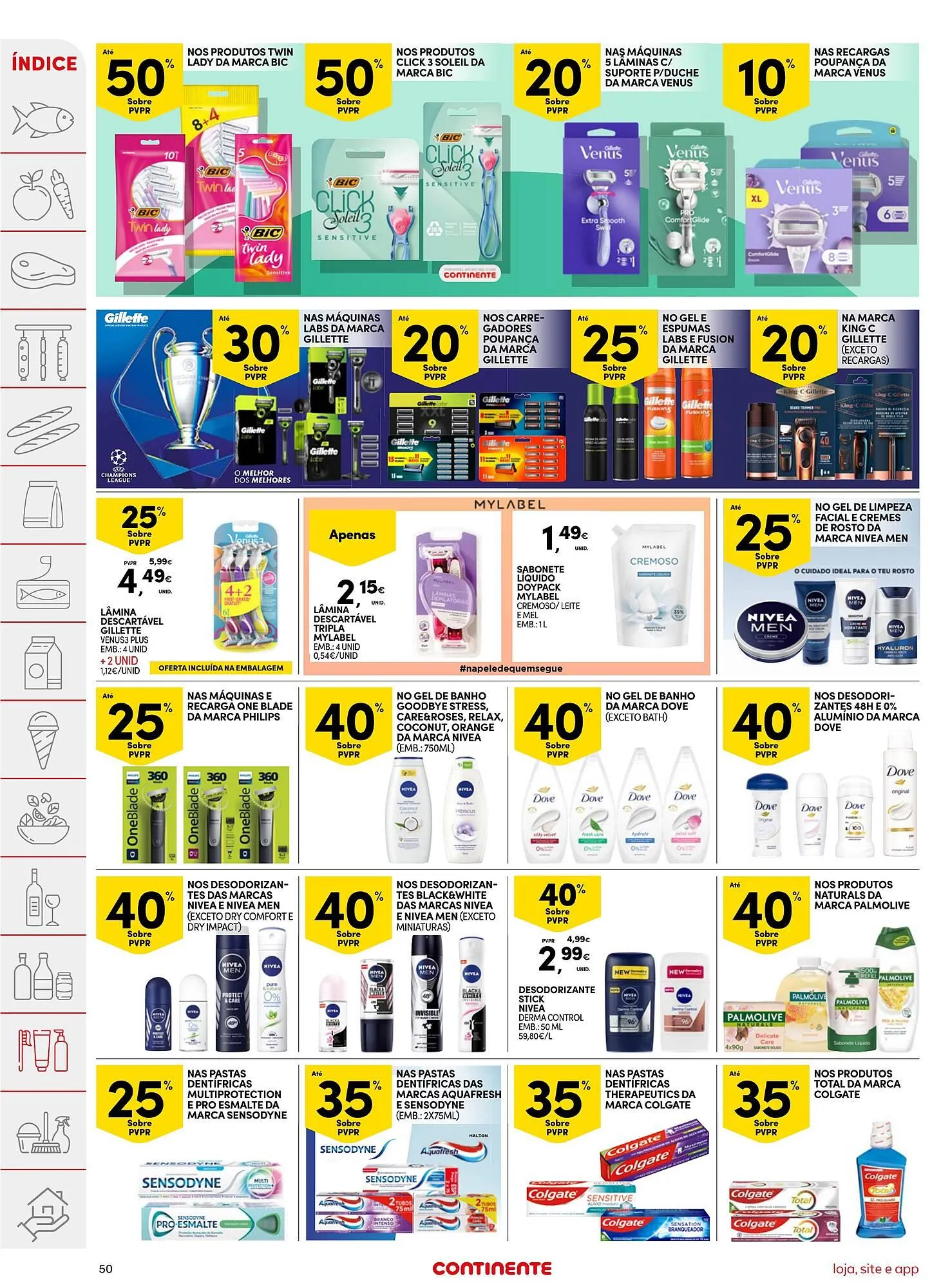 Folheto Folheto Continente de 25 de março até 31 de março 2025 - Pagina 50