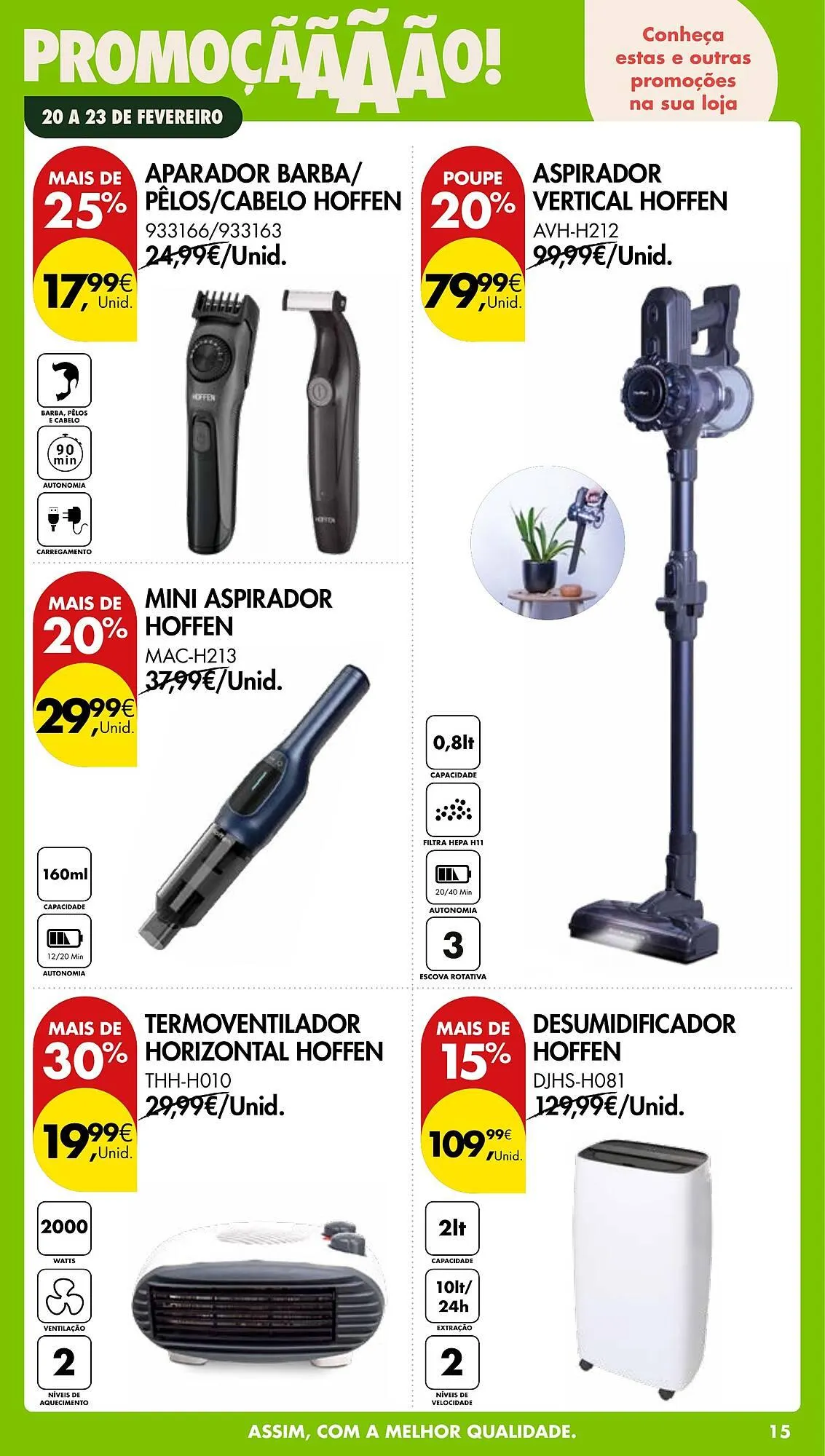 Folheto Folheto Pingo Doce de 20 de fevereiro até 23 de fevereiro 2026 - Pagina 15