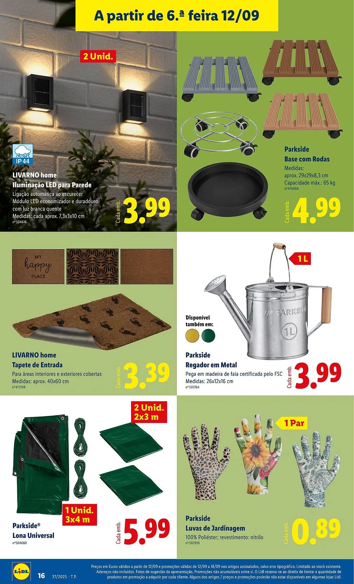 Folheto Folheto Lidl de 8 de setembro até 14 de setembro 2025 - Pagina 16