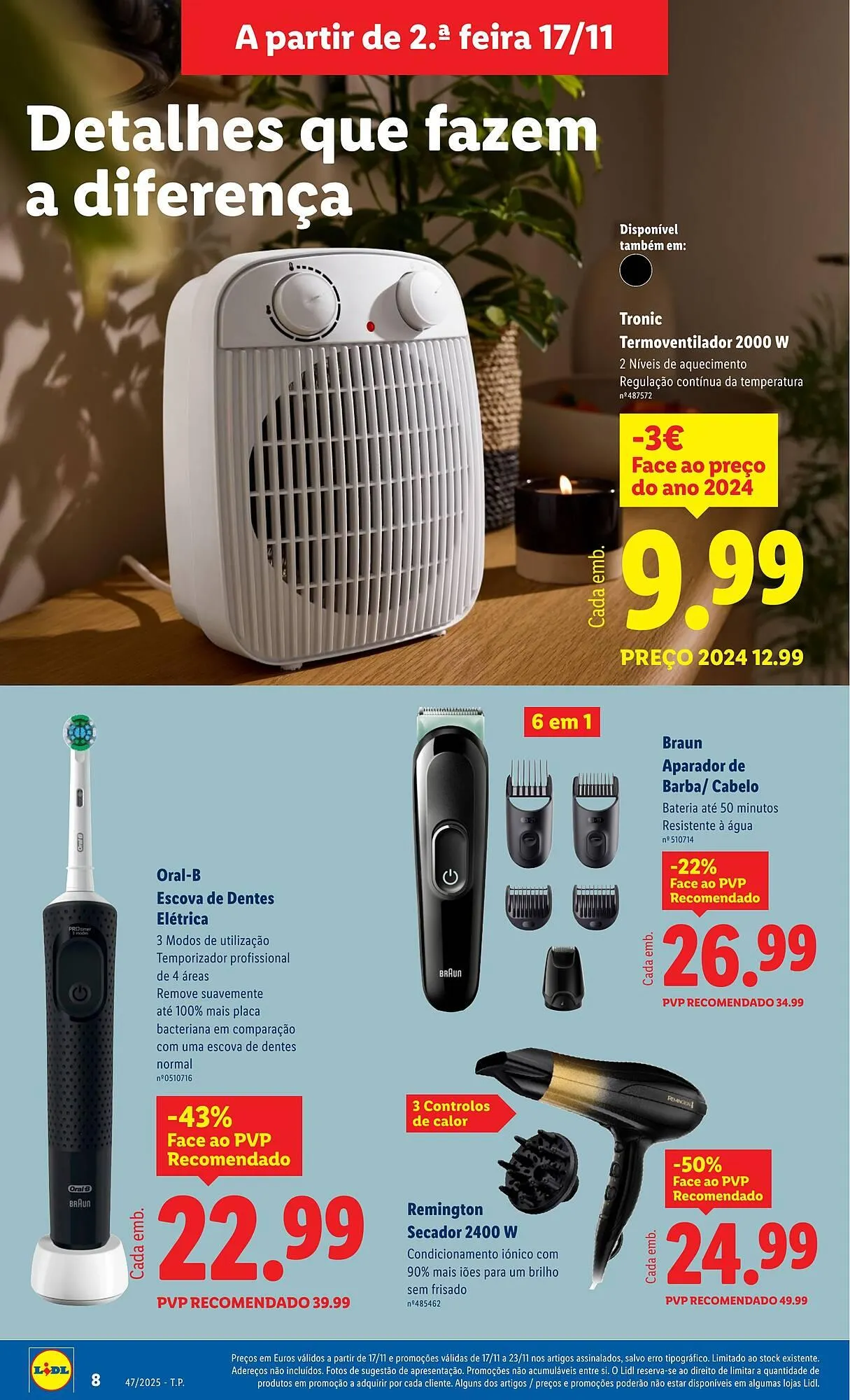 Folheto Folheto Lidl de 17 de novembro até 23 de novembro 2025 - Pagina 8