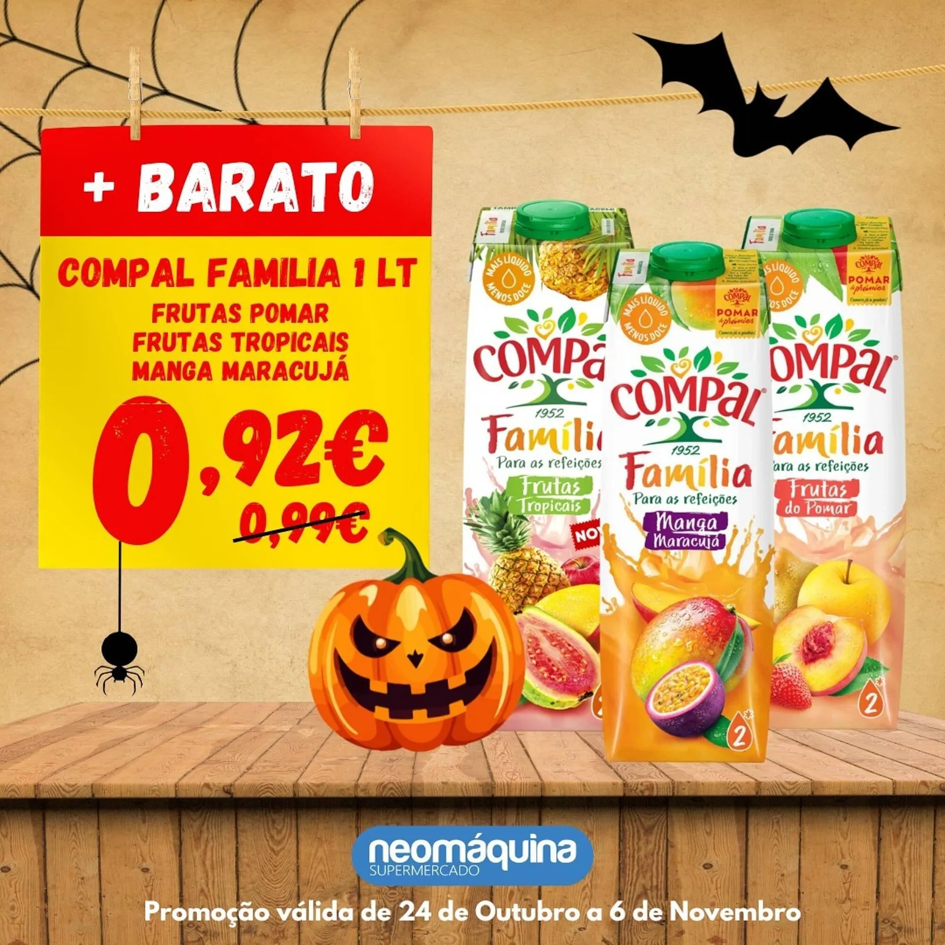 Folheto Folheto Neomáquina de 24 de outubro até 6 de novembro 2025 - Pagina 1