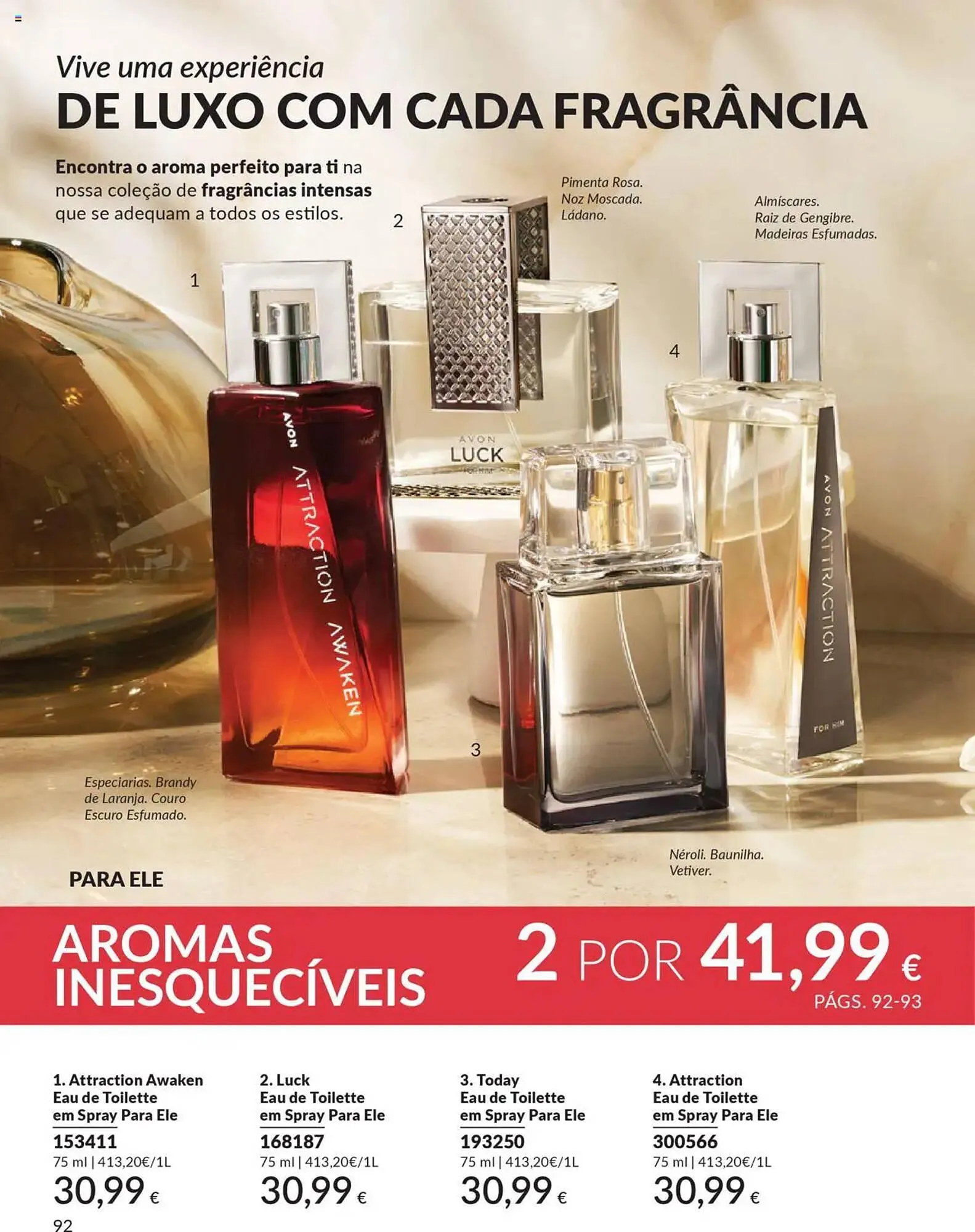 Folheto Catálogo Avon de 1 de outubro até 1 de novembro 2025 - Pagina 92
