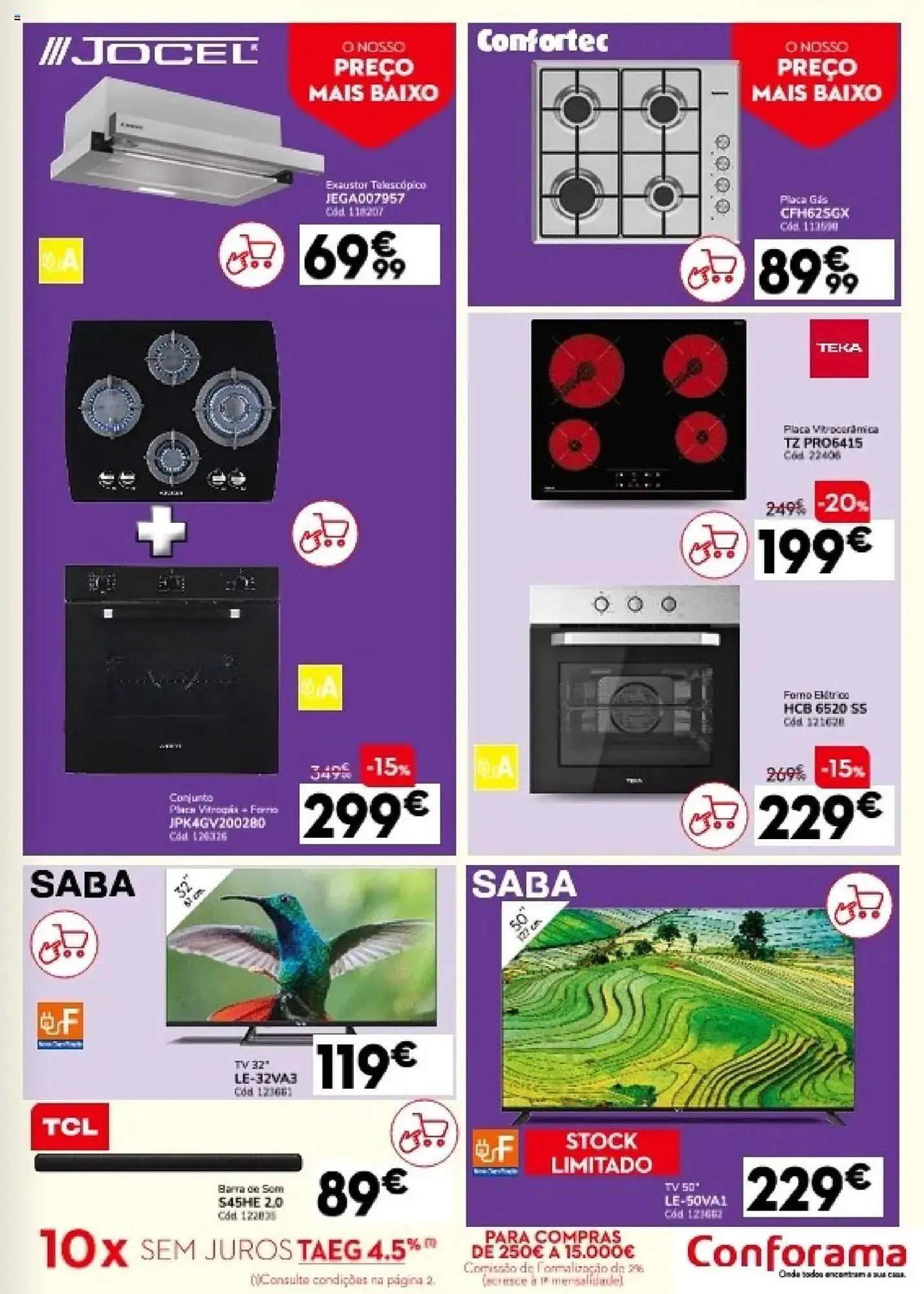 Folheto Folheto Conforama de 29 de maio até 25 de junho 2025 - Pagina 17