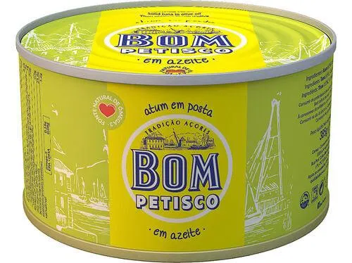 atum posta bom petisco em azeite 385(251)g