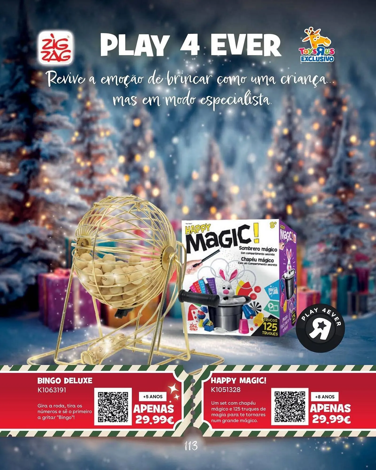 Folheto Catálogo Toys R Us de 5 de novembro até 5 de janeiro 2026 - Pagina 113
