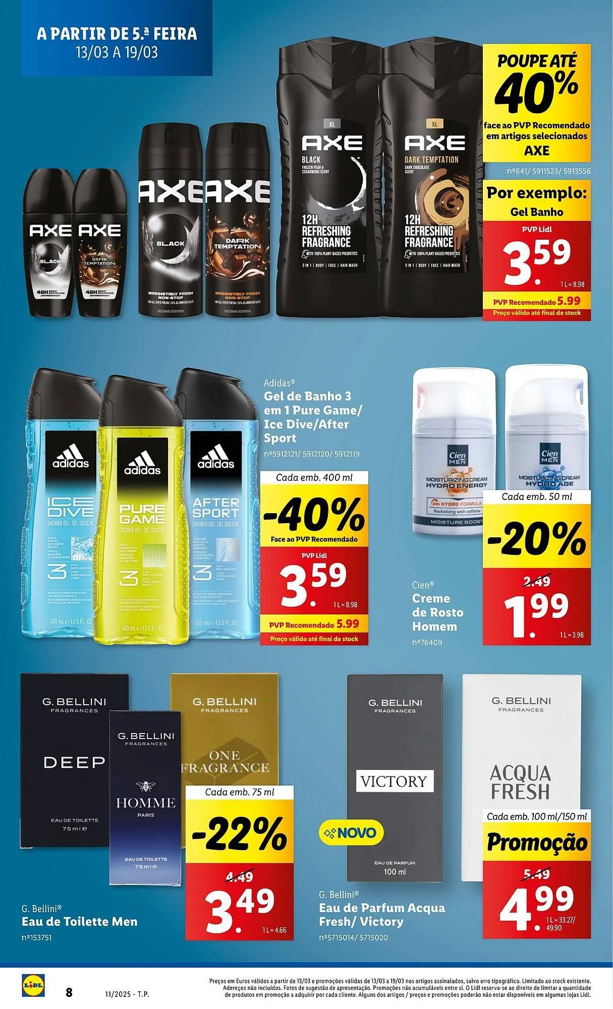 Folheto Folheto Lidl de 13 de março até 19 de março 2025 - Pagina 8