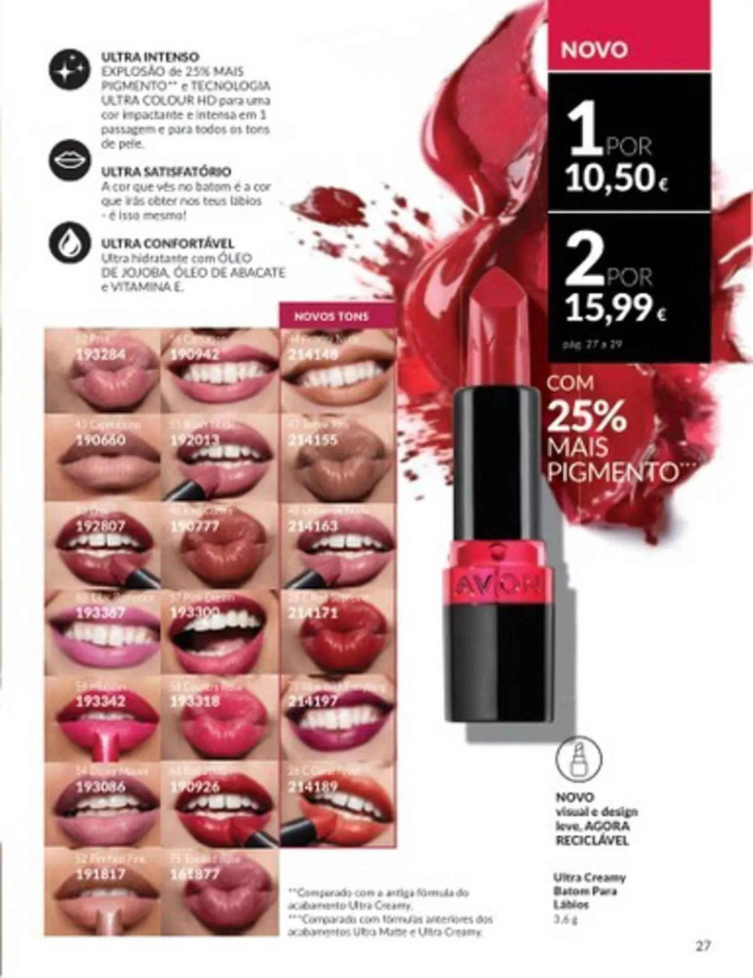 Folheto Folheto Avon de 3 de março até 31 de março 2025 - Pagina 27