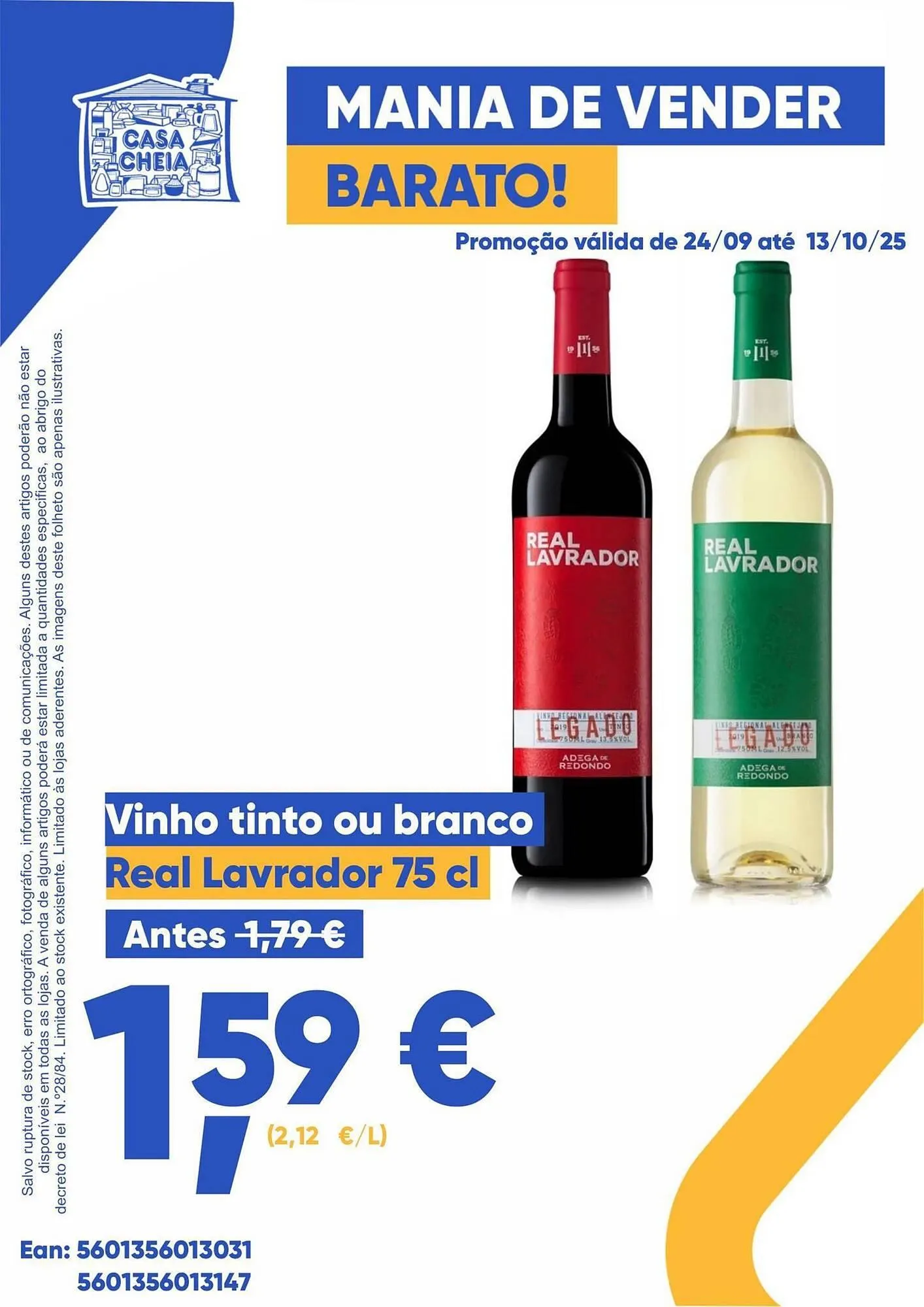 Folheto Folheto Casa Cheia de 23 de setembro até 20 de outubro 2025 - Pagina 3