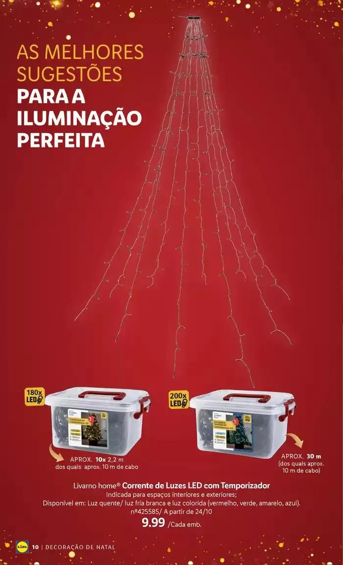 Folheto Decoração de Natal de 8 de novembro até 26 de dezembro 2024 - Pagina 10
