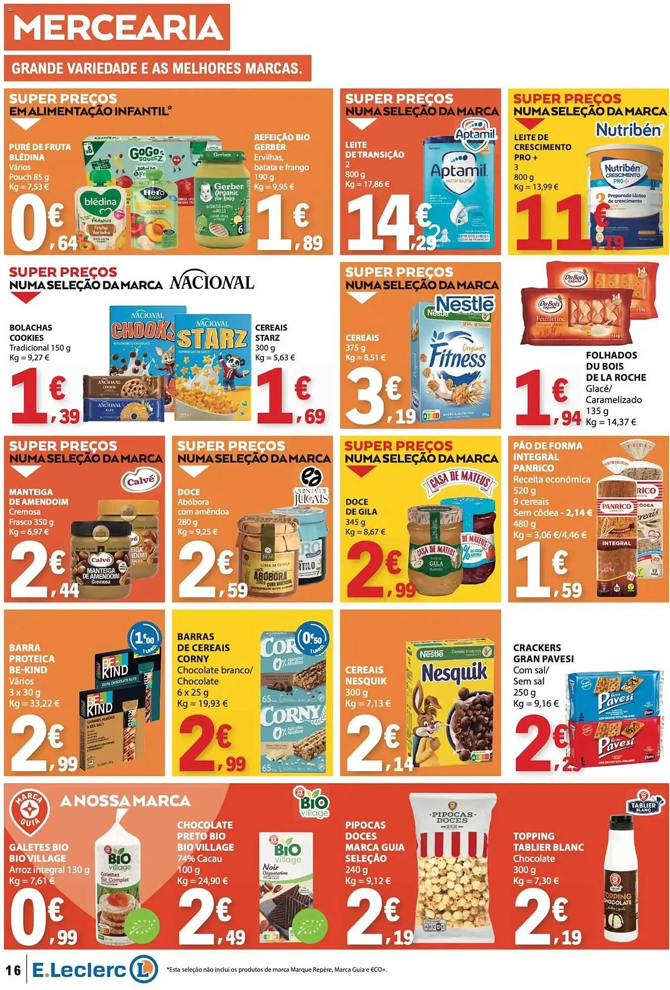 Folheto Folheto E.Leclerc de 26 de março até 7 de abril 2026 - Pagina 16