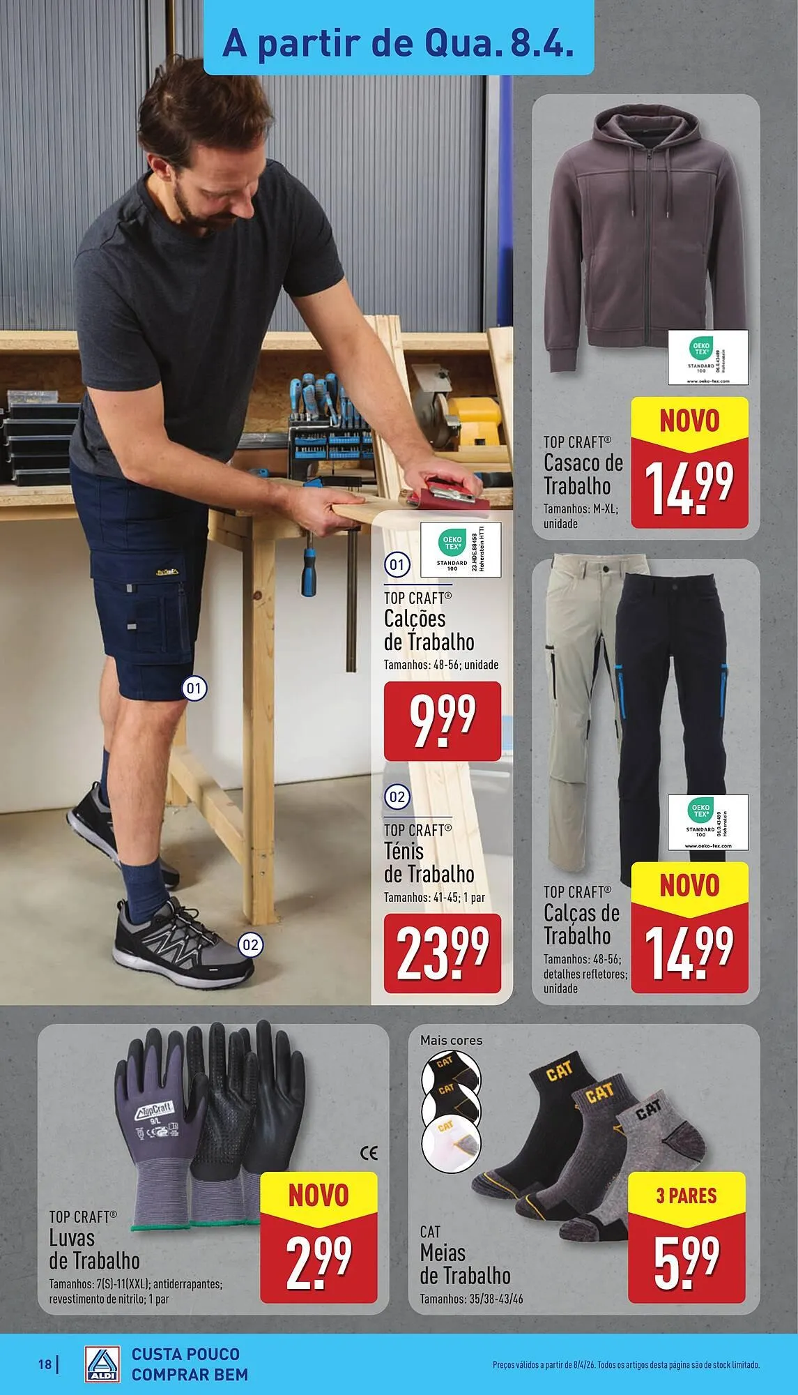 Folheto Folheto ALDI de 6 de abril até 12 de abril 2026 - Pagina 18