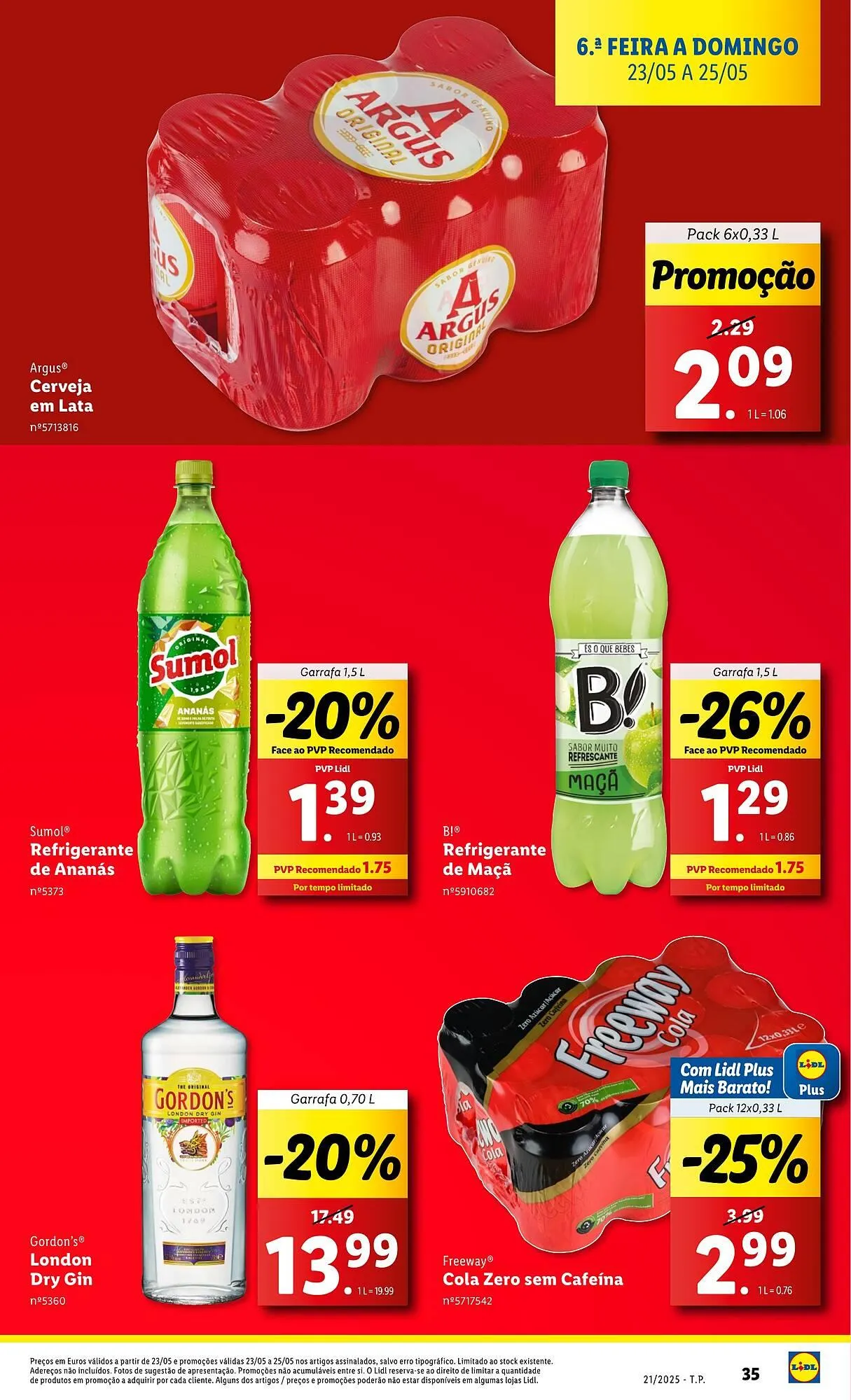 Folheto Folheto Lidl de 19 de maio até 25 de maio 2025 - Pagina 35