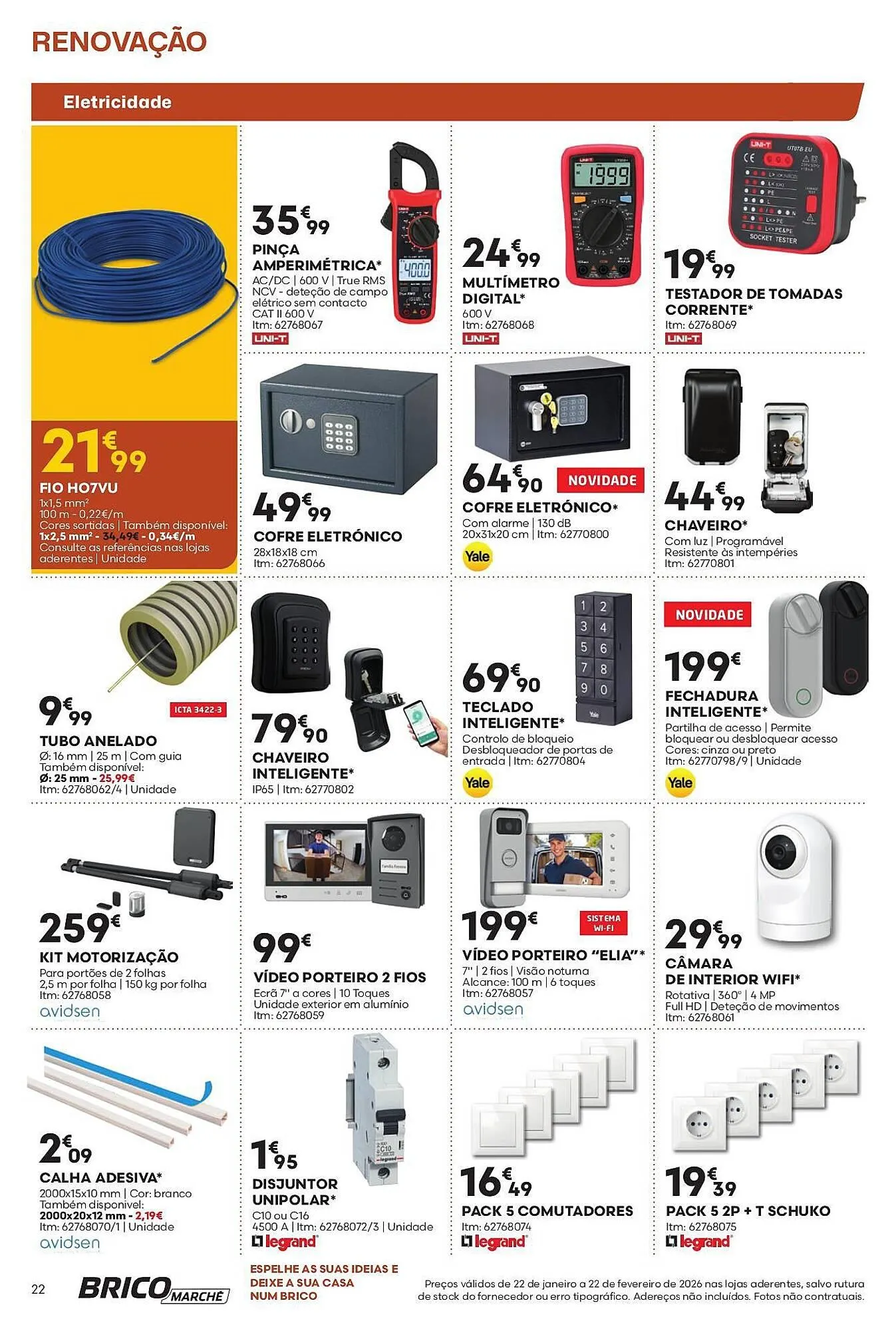Folheto Folheto Bricomarché de 22 de janeiro até 22 de fevereiro 2026 - Pagina 22