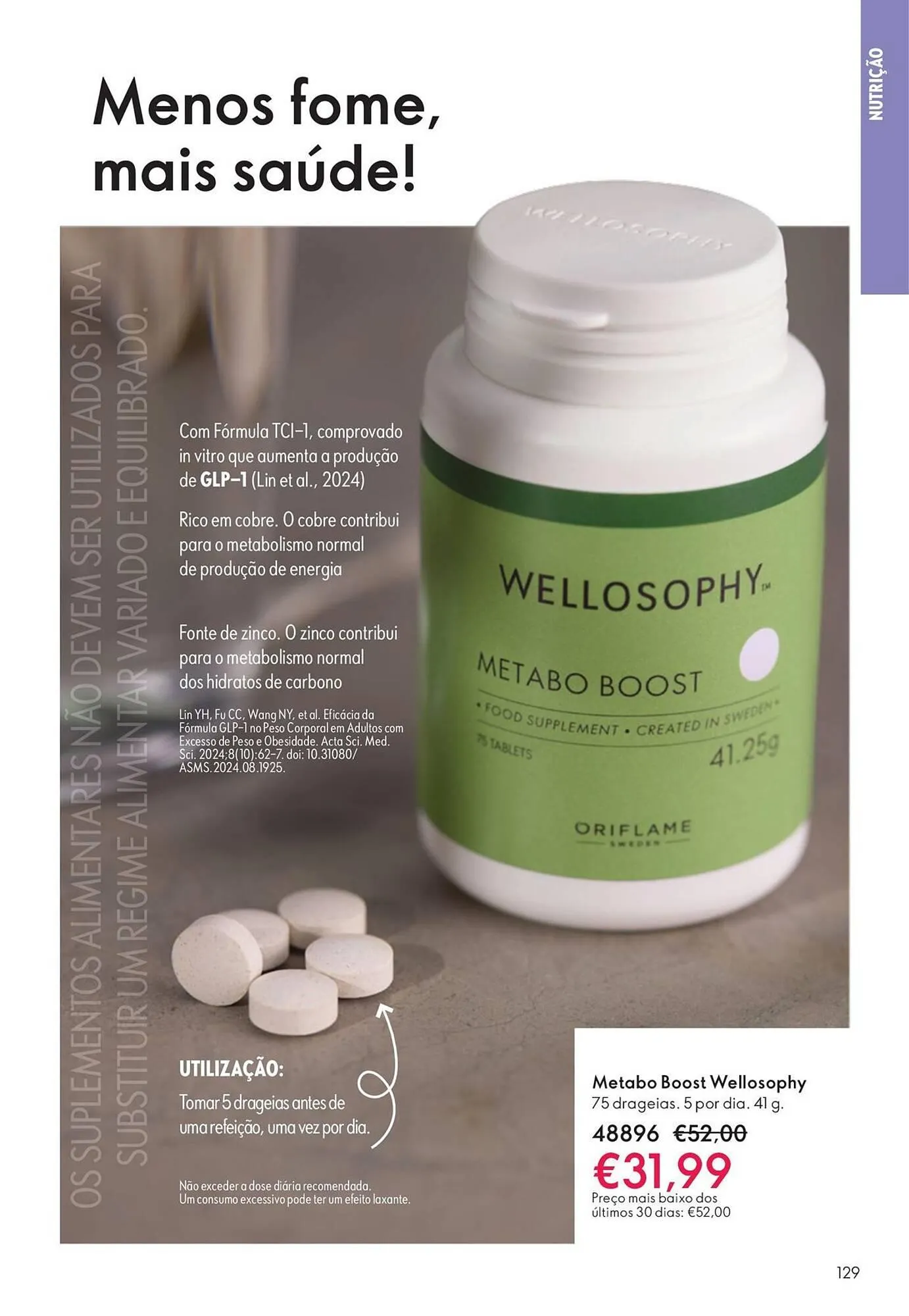 Folheto Catálogo Oriflame de 12 de novembro até 2 de dezembro 2025 - Pagina 129