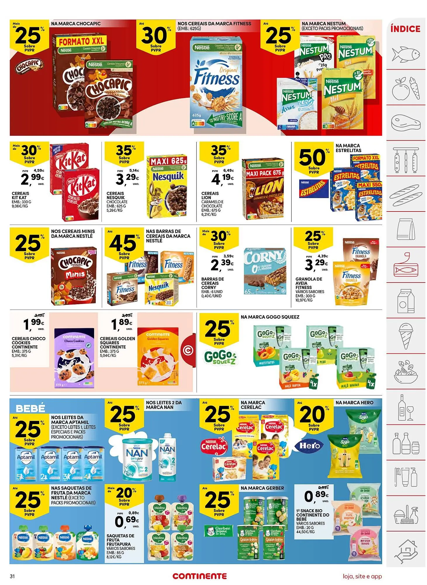 Folheto Folheto Continente Bom dia de 24 de março até 30 de março 2026 - Pagina 31