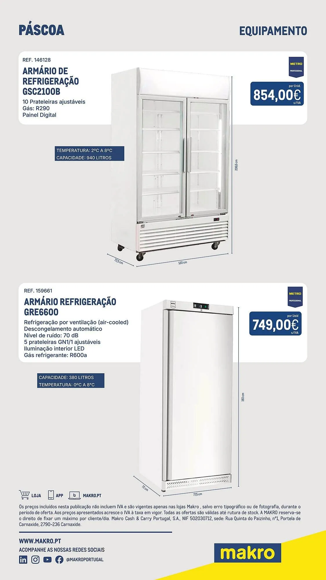 Folheto Catálogo Makro de 2 de março até 5 de abril 2026 - Pagina 44