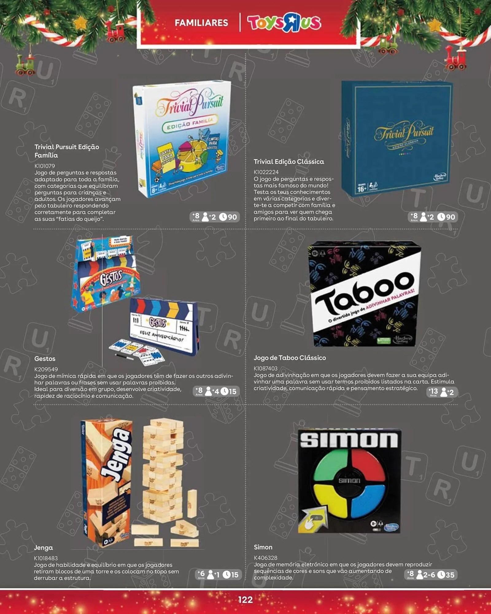 Folheto Catálogo Toys R Us de 5 de novembro até 5 de janeiro 2026 - Pagina 122