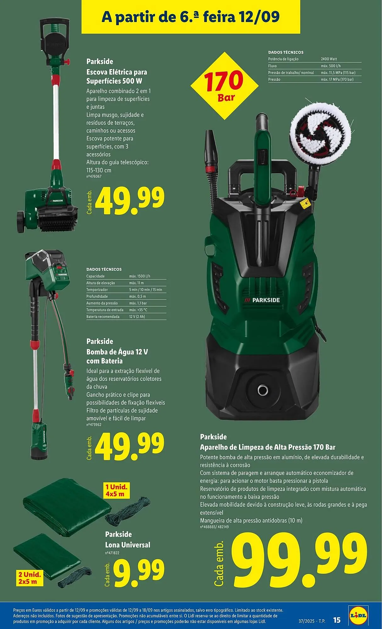 Folheto Folheto Lidl de 8 de setembro até 14 de setembro 2025 - Pagina 15