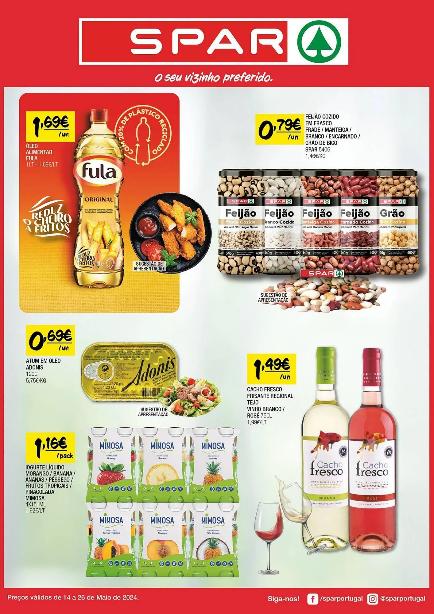 Folheto Folheto Spar de 16 de maio até 26 de maio 2024 - Pagina 1