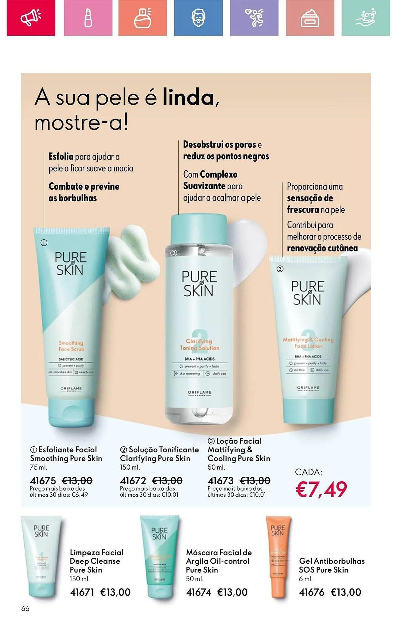 Folheto Folheto Oriflame de 4 de maio até 24 de maio 2025 - Pagina 66