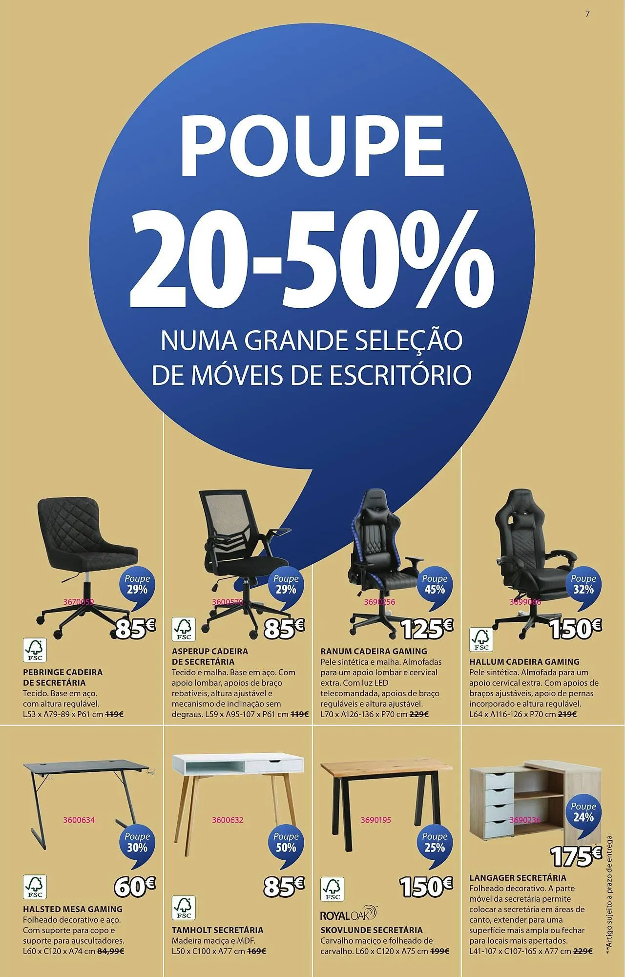 Folheto Folheto JYSK de 1 de maio até 11 de junho 2025 - Pagina 7