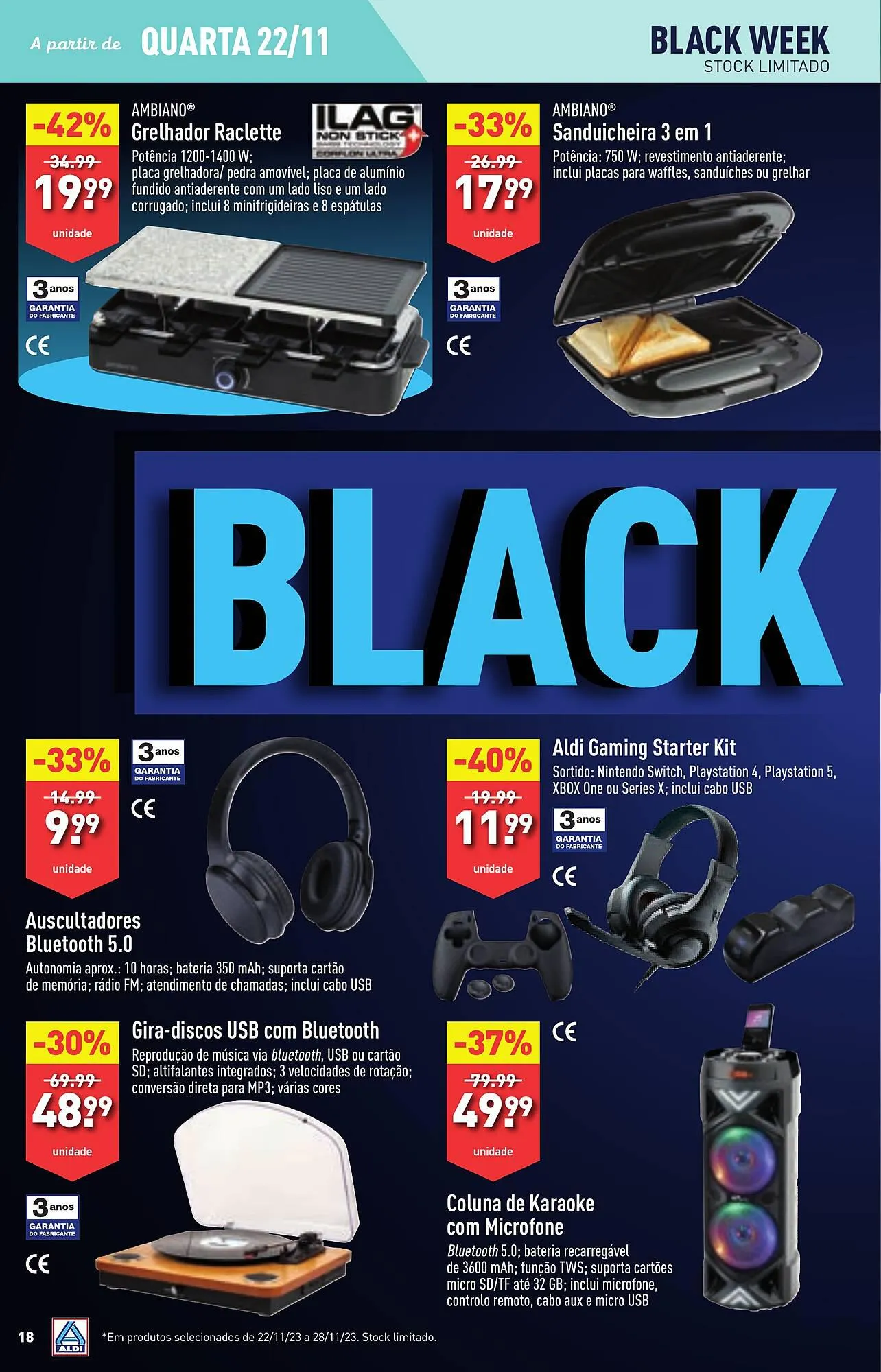 Folheto Folheto ALDI de 22 de novembro até 28 de novembro 2023 - Pagina 18