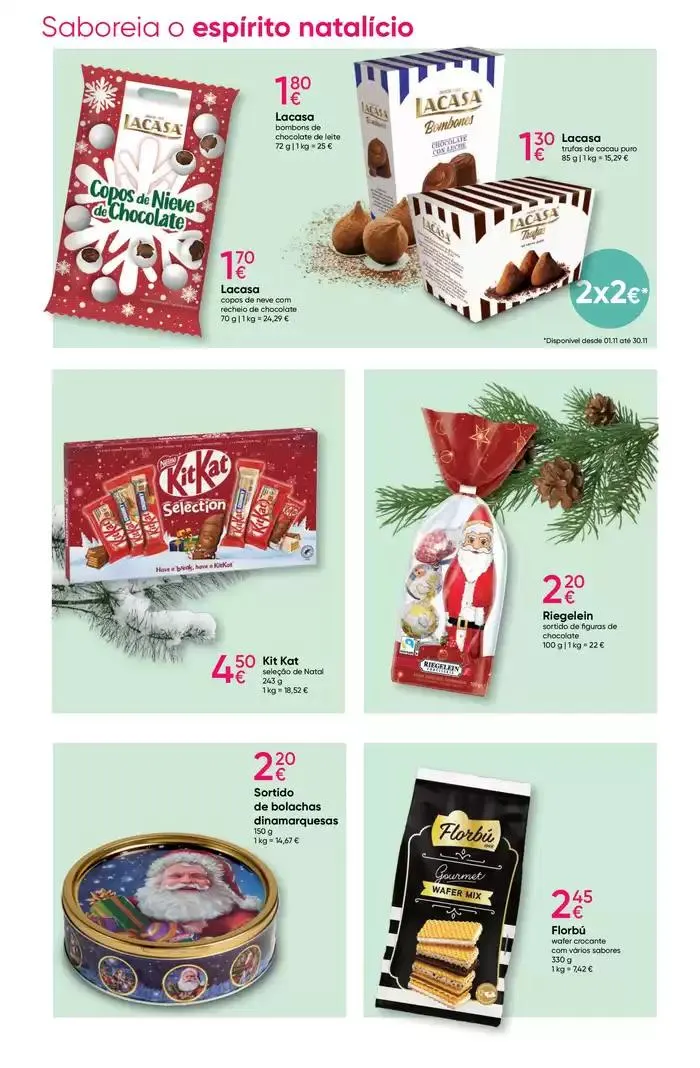 Folheto Alimentação e drogaria de 4 de novembro até 24 de dezembro 2024 - Pagina 11