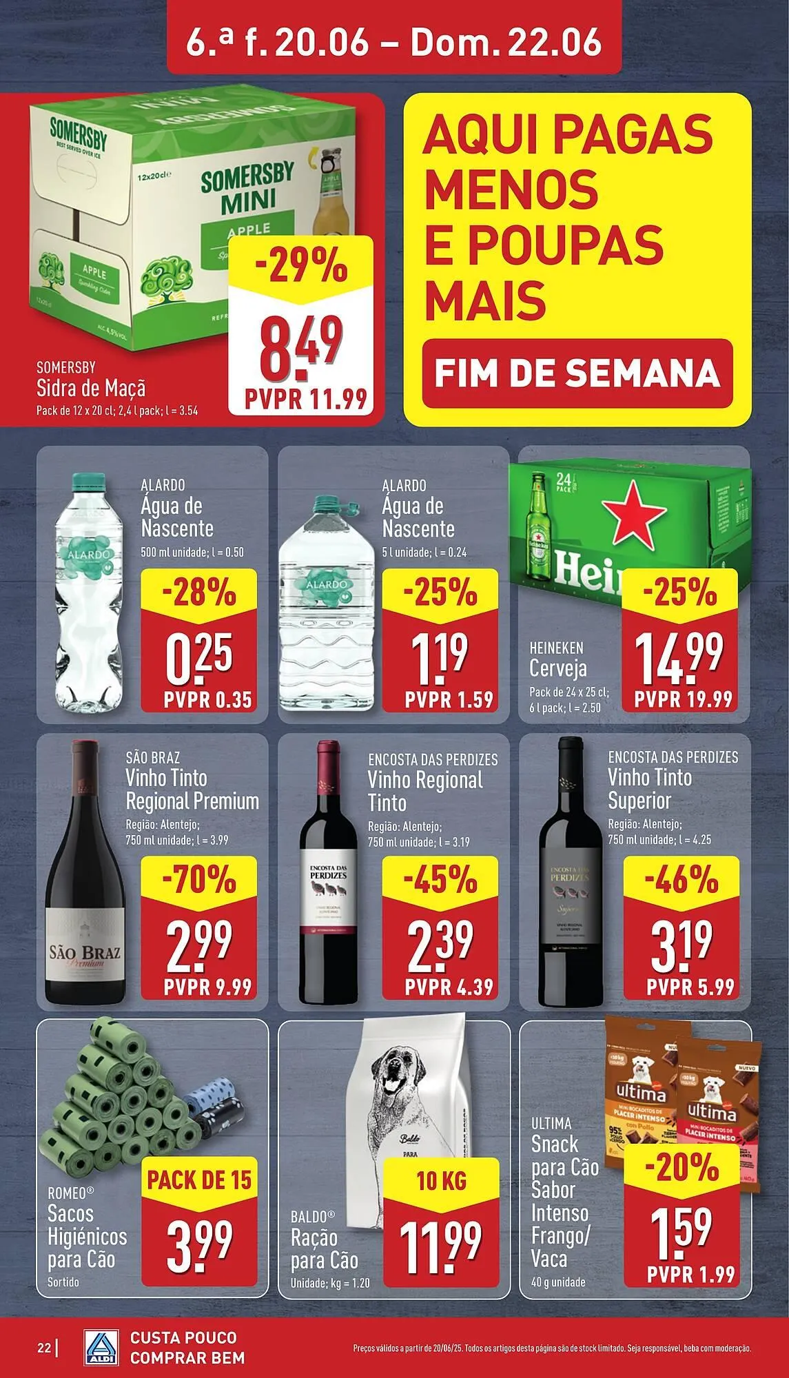 Folheto Folheto ALDI de 16 de junho até 22 de junho 2025 - Pagina 22