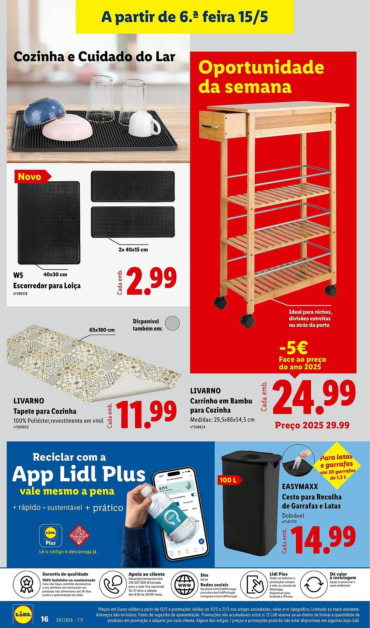 Folheto Folheto Lidl de 11 de maio até 17 de maio 2026 - Pagina 16