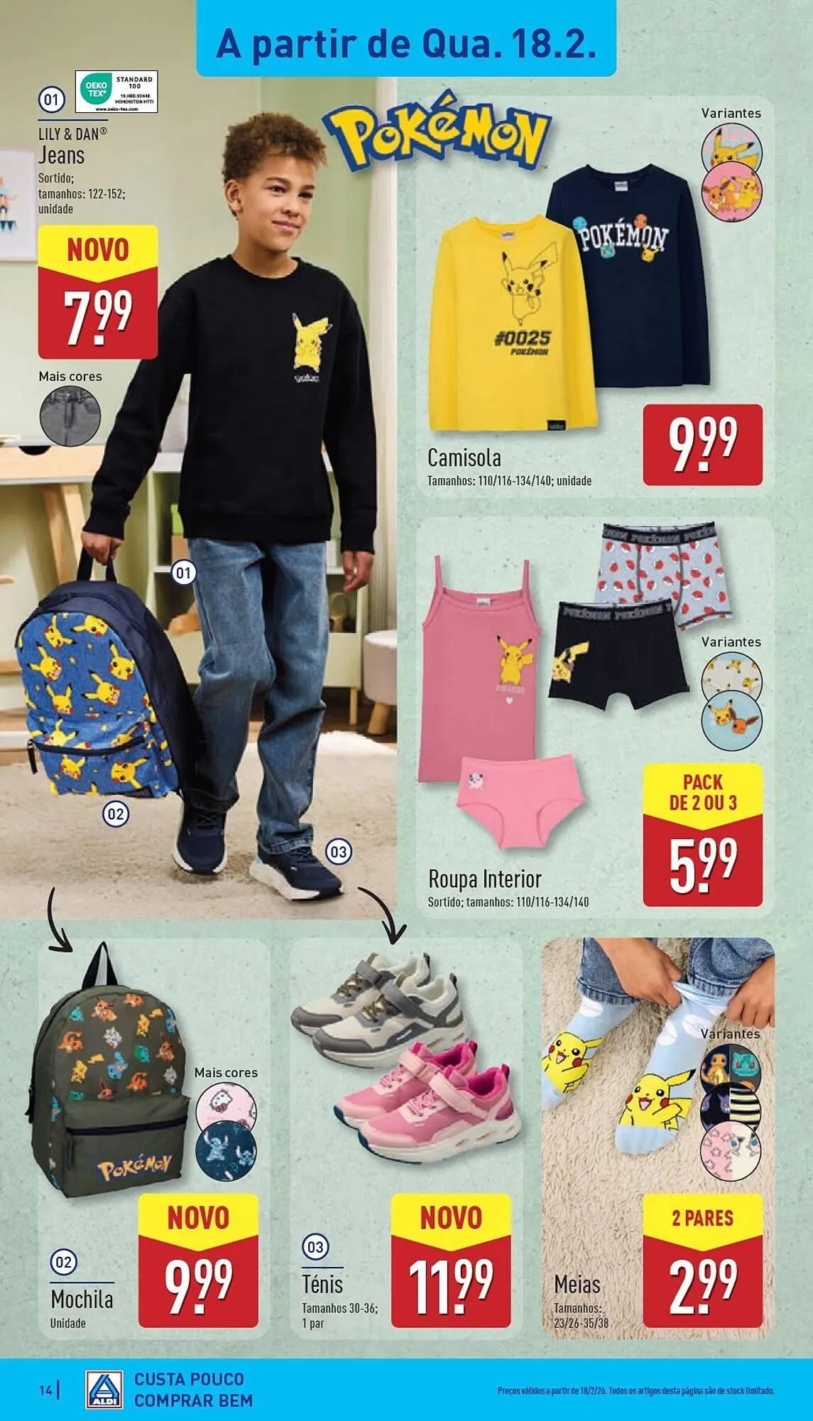 Folheto Folheto ALDI de 16 de fevereiro até 22 de fevereiro 2026 - Pagina 14