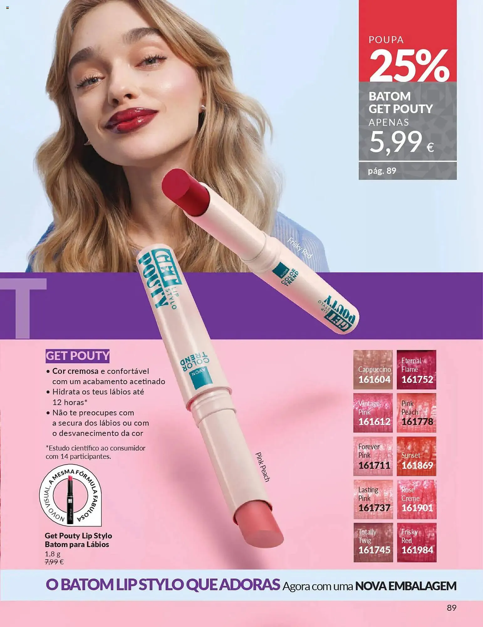 Folheto Catálogo Avon de 1 de novembro até 1 de dezembro 2025 - Pagina 89