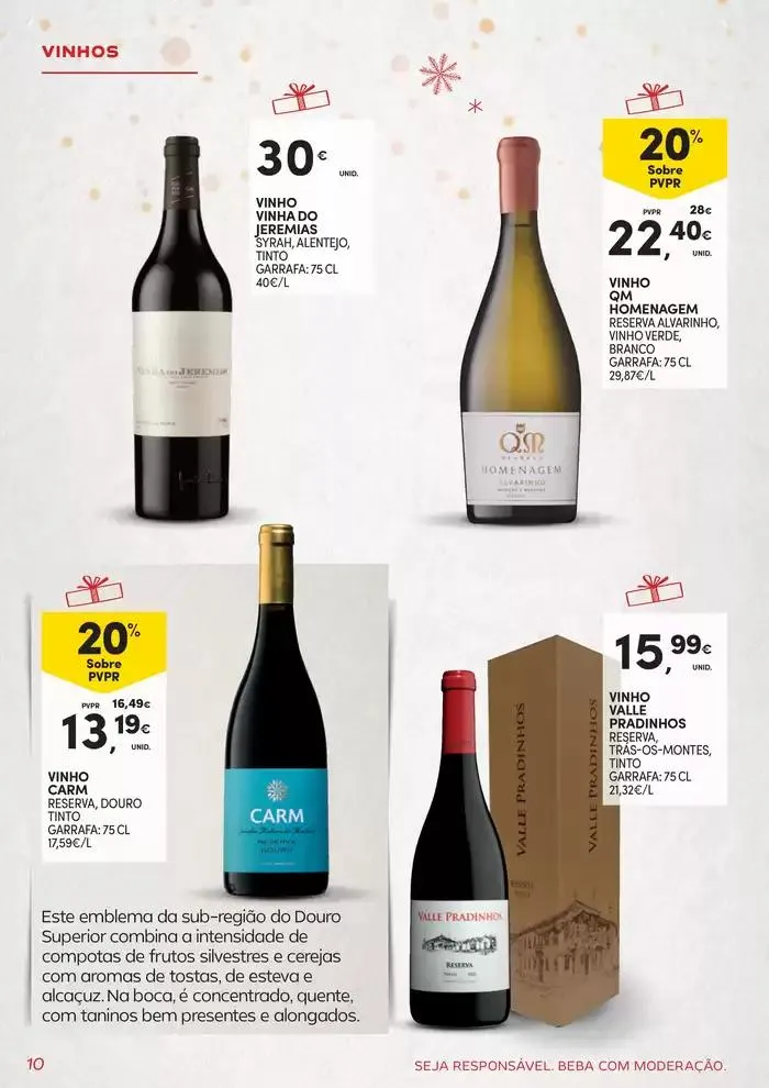 Folheto Presentes de Natal- Garrafeira de 29 de outubro até 24 de dezembro 2024 - Pagina 10