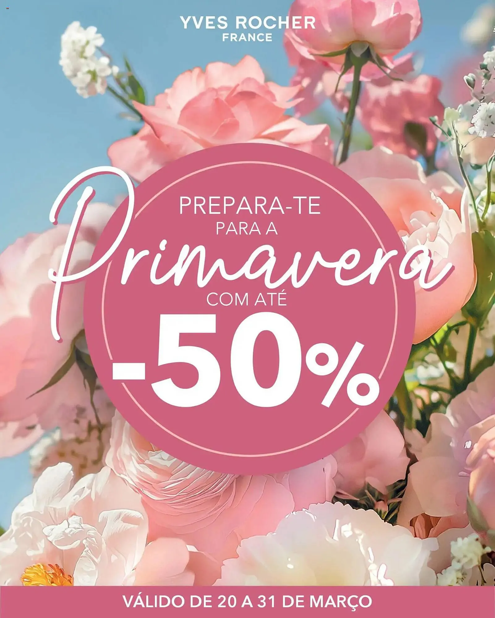 Folheto Catálogo Yves Rocher de 20 de março até 31 de março 2026 - Pagina 1