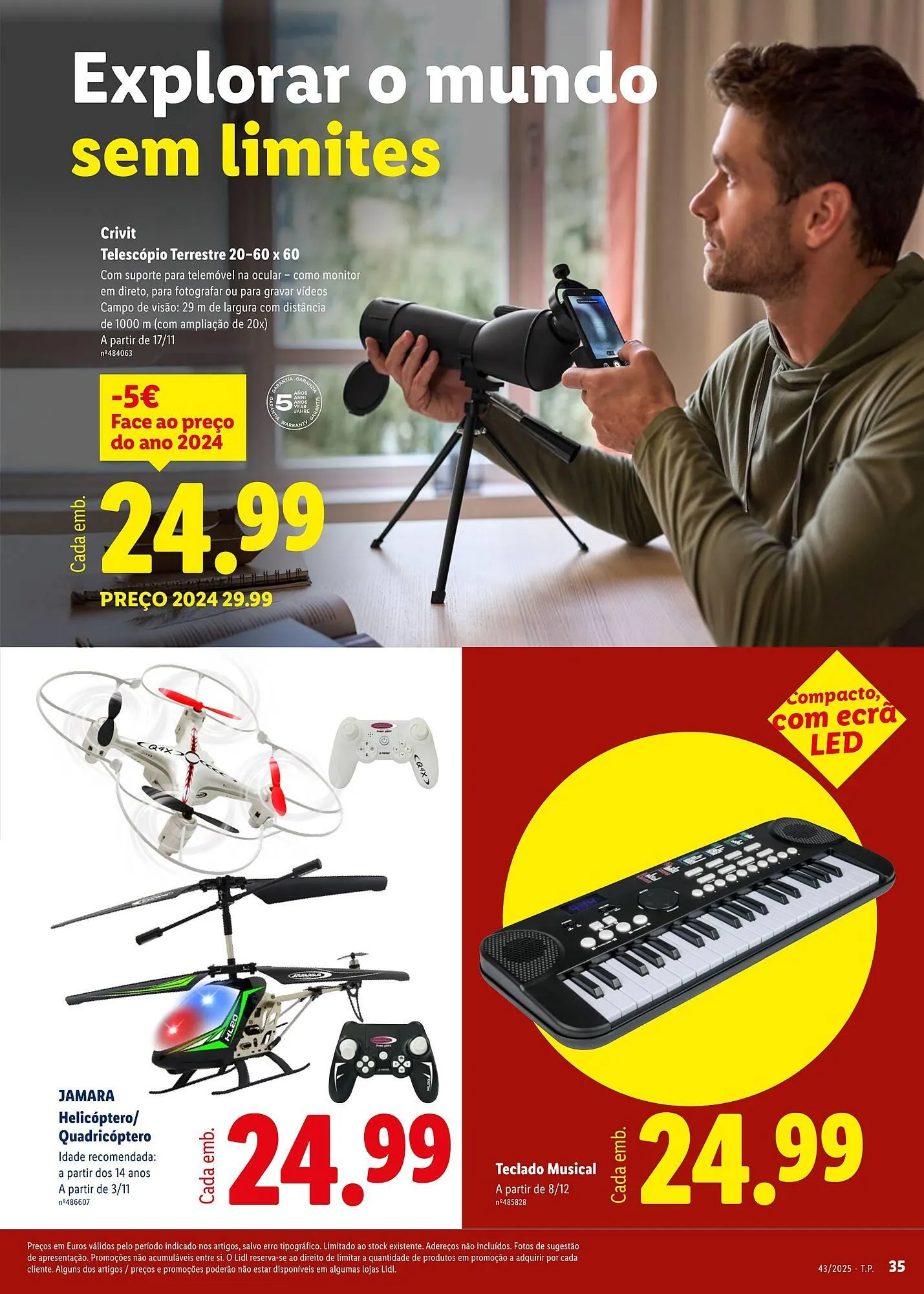 Folheto Folheto Lidl de 20 de outubro até 31 de dezembro 2025 - Pagina 35