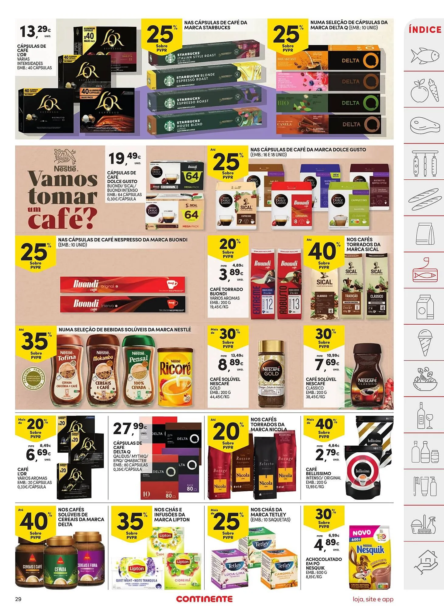 Folheto Folheto Continente de 15 de abril até 21 de abril 2025 - Pagina 29
