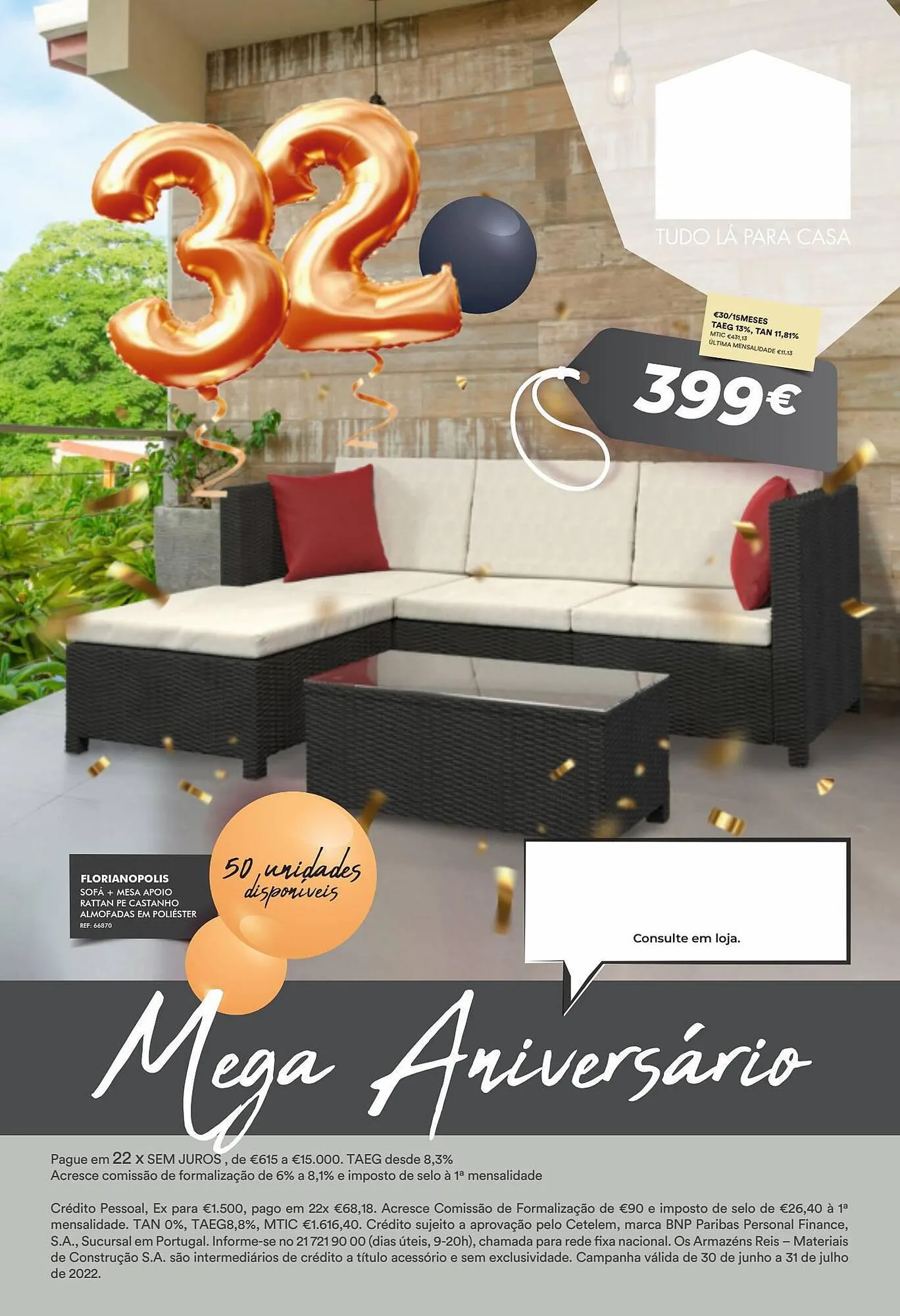 Folheto Armazéns Reis - 1