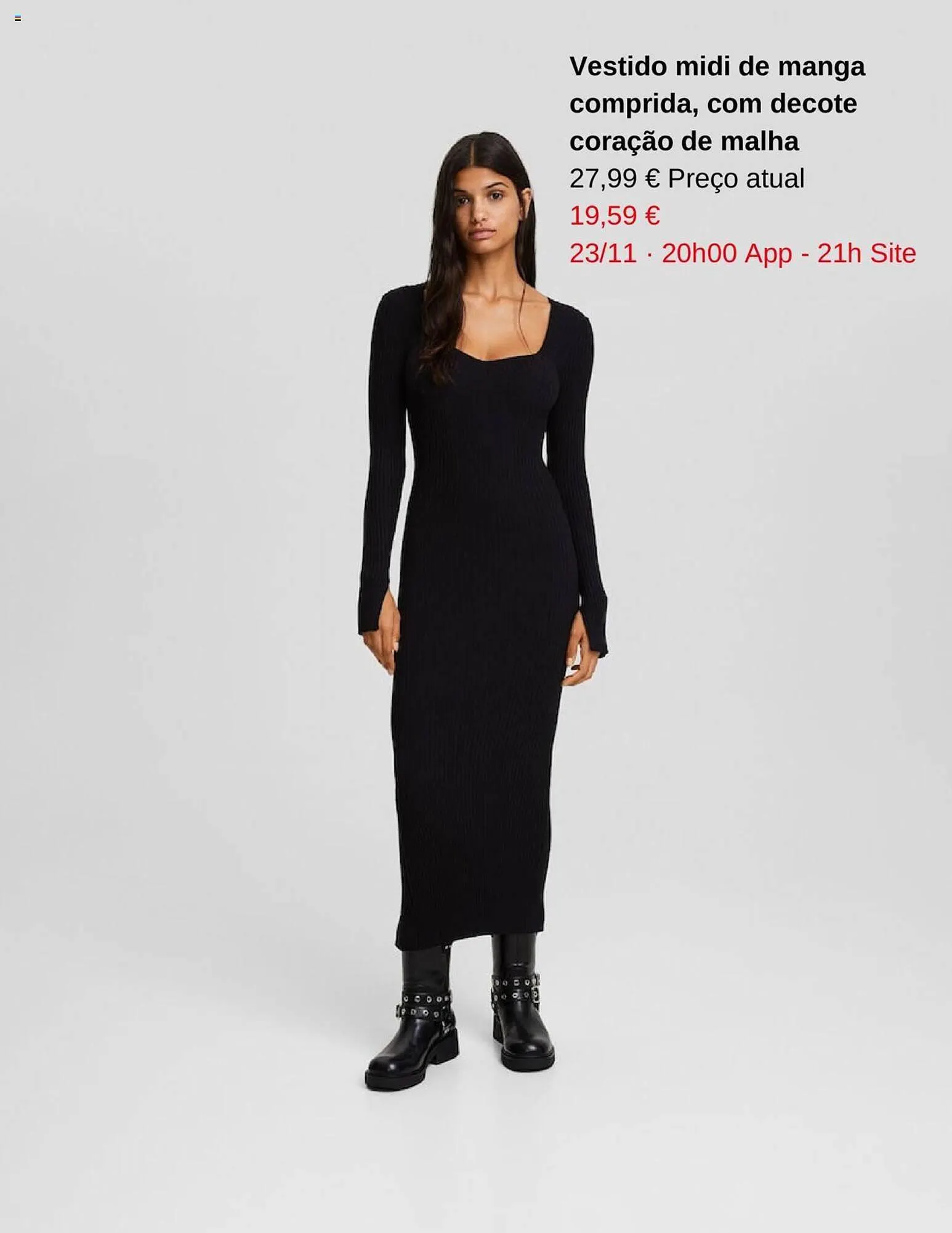 Folheto Folheto Bershka de 23 de novembro até 27 de novembro 2023 - Pagina 3