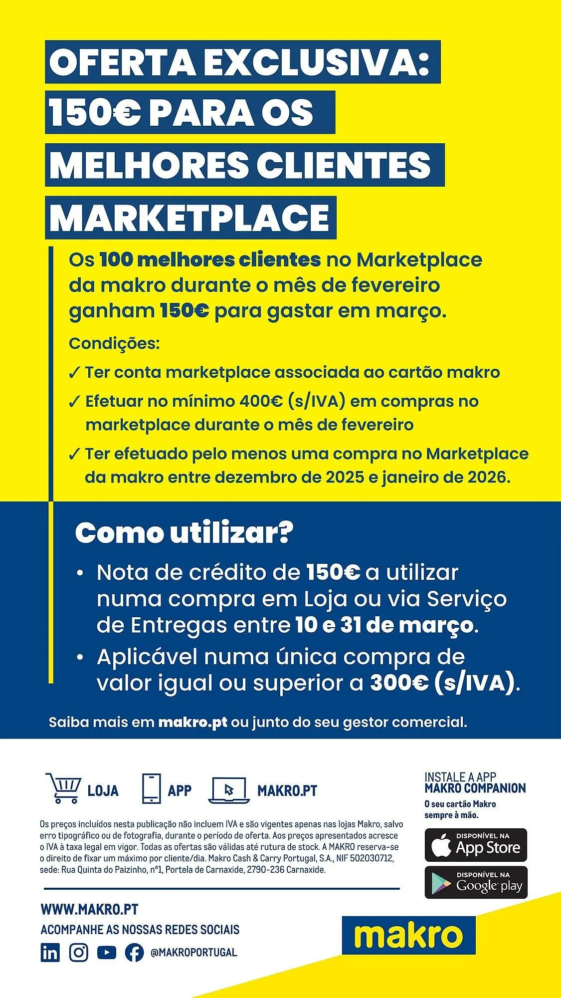Folheto Catálogo Makro de 17 de fevereiro até 23 de fevereiro 2026 - Pagina 20