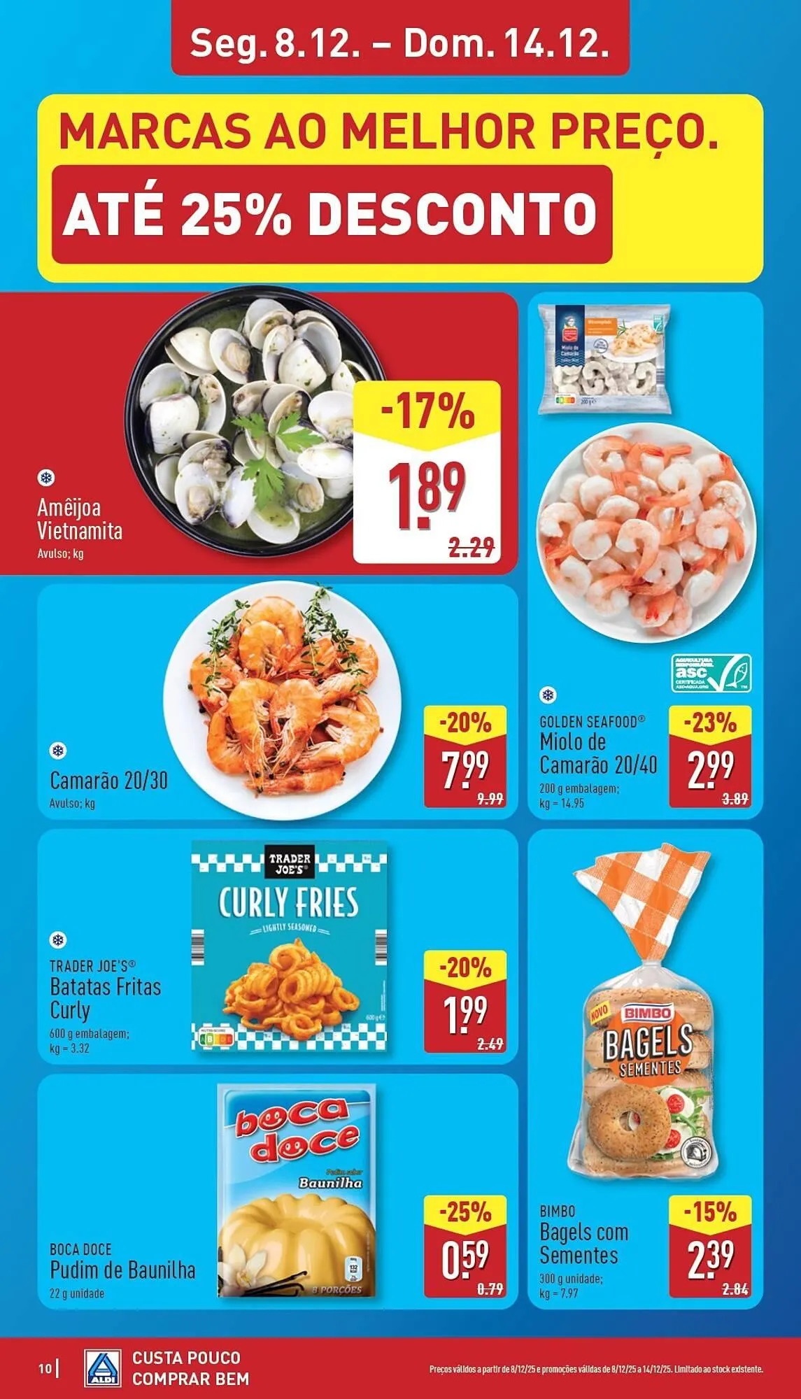 Folheto Folheto ALDI de 8 de dezembro até 14 de dezembro 2025 - Pagina 10